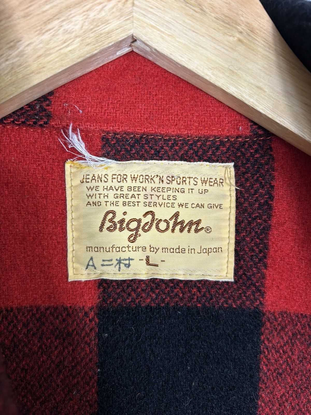 Big John ⚡️Vintage 70’s Big John Wool Flannel Button Chore Shirt Jcket Size US M / EU 48-50 / 2 - 10 Thumbnail