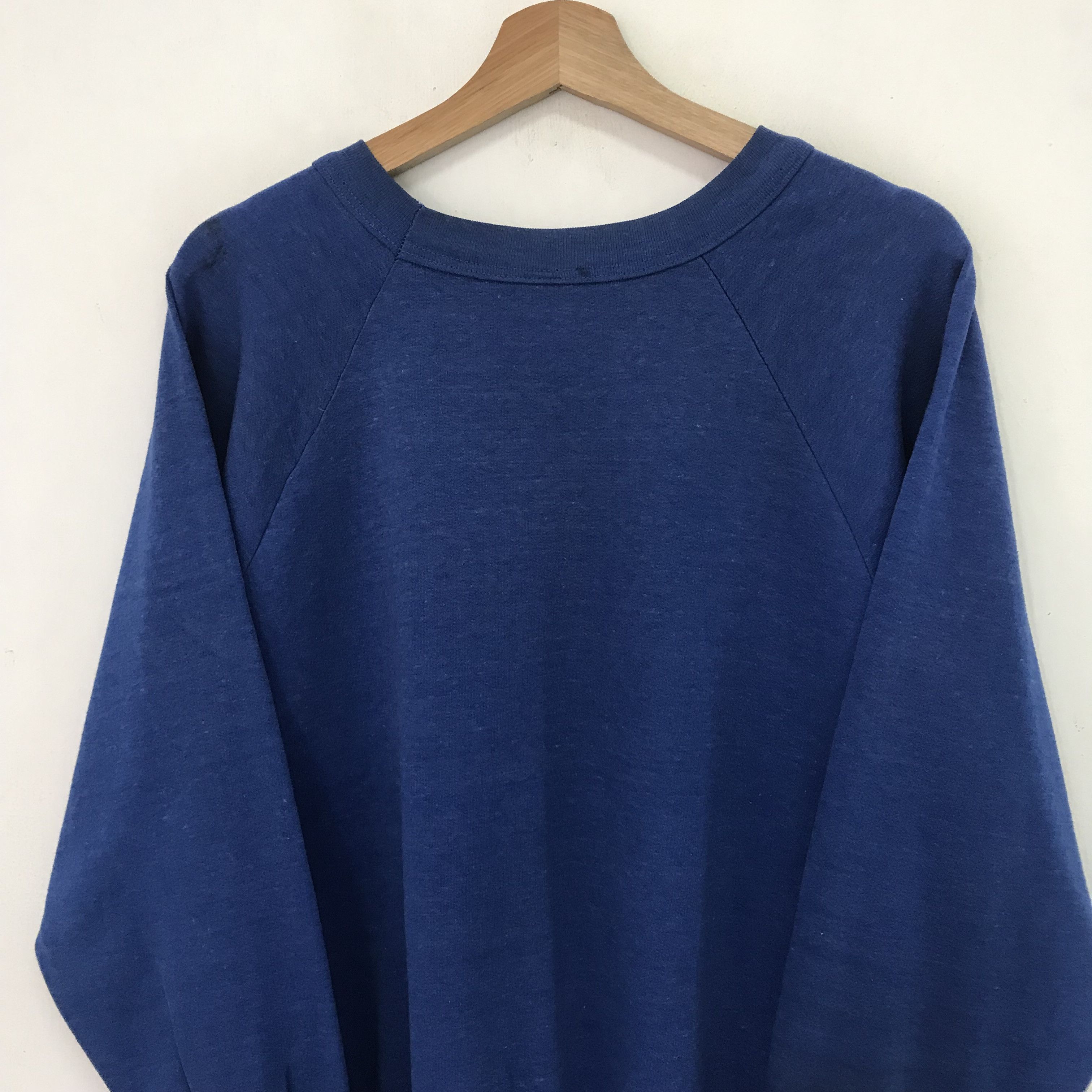 Vintage Vintage 90's Denver Broncos Blue Sweatshirt - 491 Size US XL / EU 56 / 4 - 10 Thumbnail