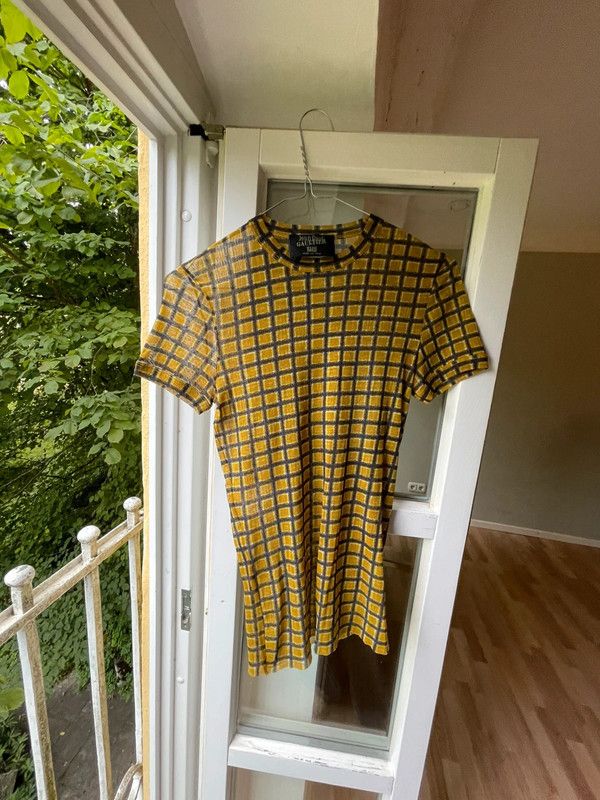 Jean Paul Gaultier Jean Paul Gaultier Printed Mesh Shirt Graphic Top EX0142 Size S / US 4 / IT 40 - 2 Thumbnail