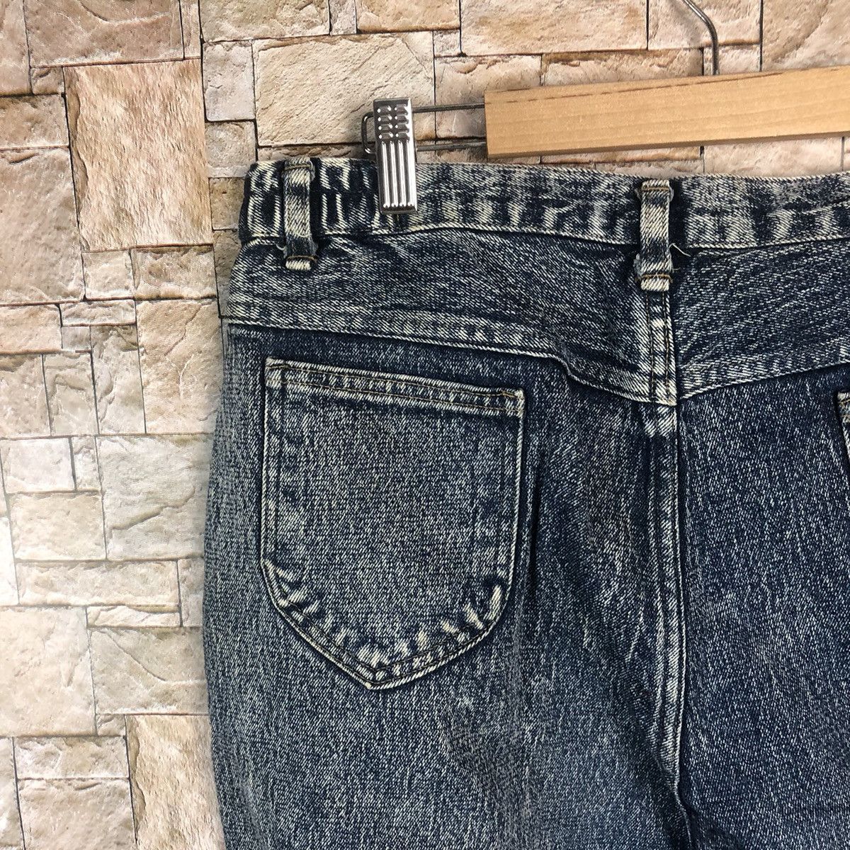 Japanese Brand × Vintage Long Happy Blue vintage faded Denim Pants #A112 Size US 30 / EU 46 - 15 Thumbnail