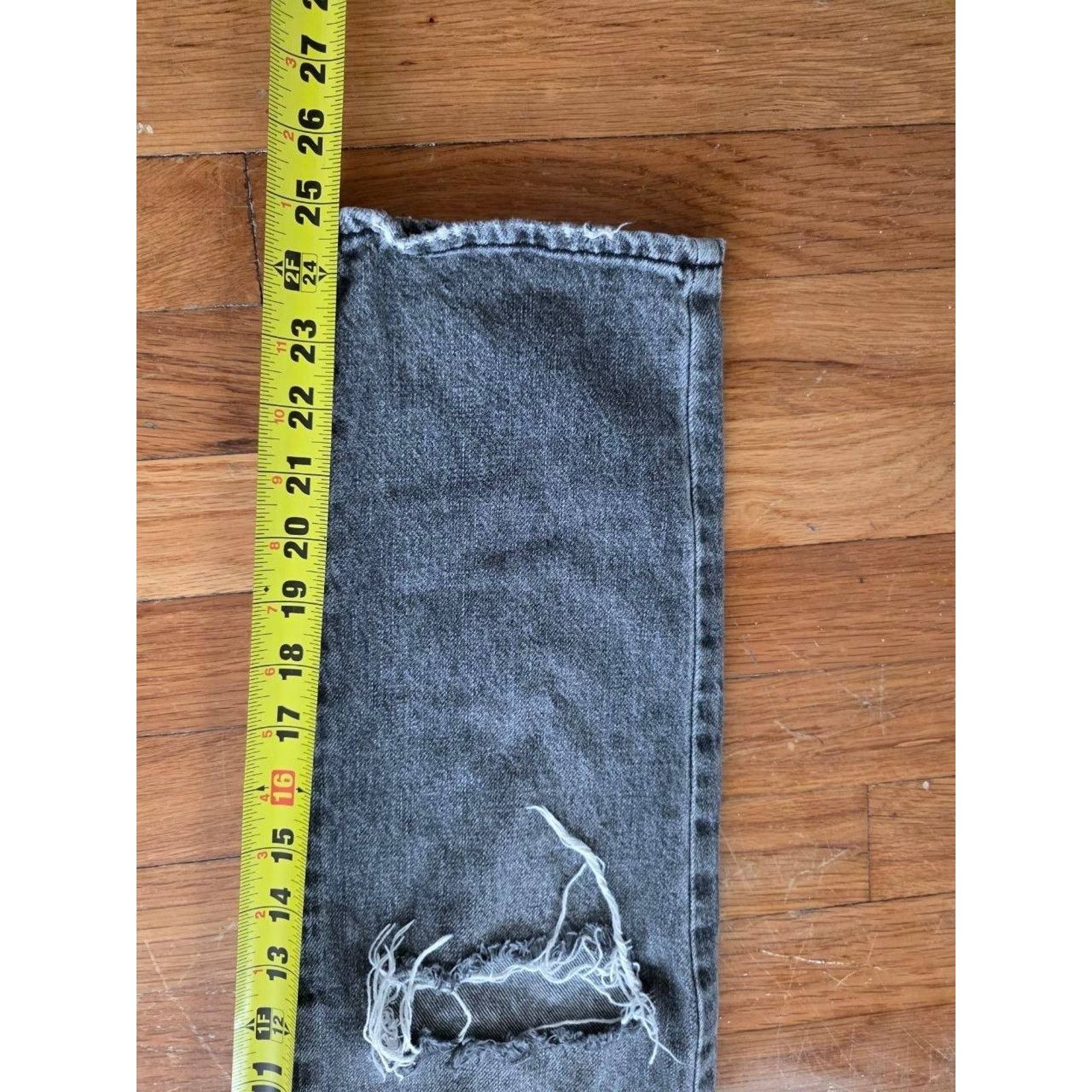 Urban Outfitters BDG Urban Outfitters Slim Straight Jeans Black 27 A001652 Size 27" / US 4 / IT 40 - 2 Thumbnail