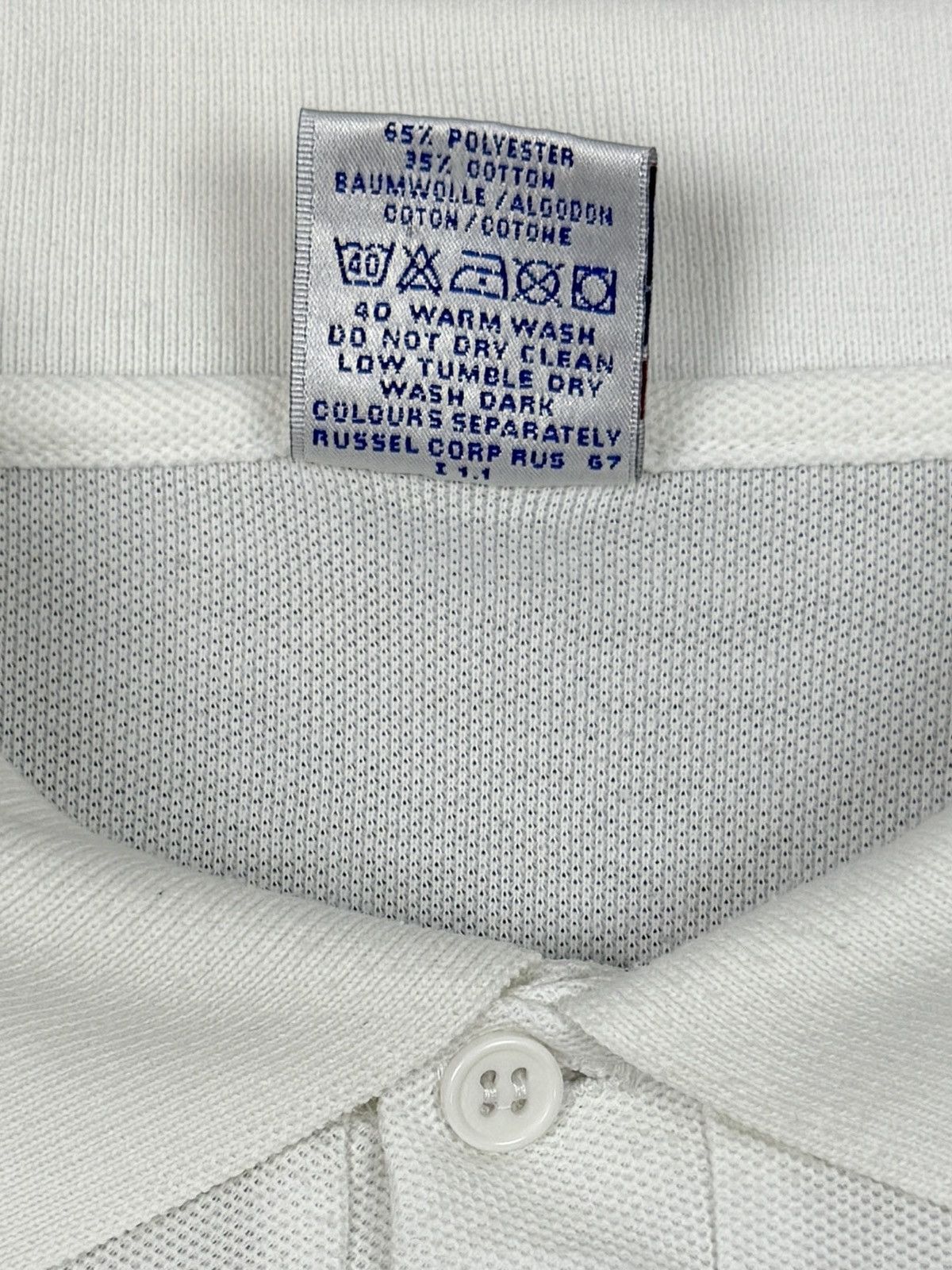 Vintage 1990’s Vintage Williams Renault Formula 1 Racing Team Polo Size US XL / EU 56 / 4 - 4 Thumbnail