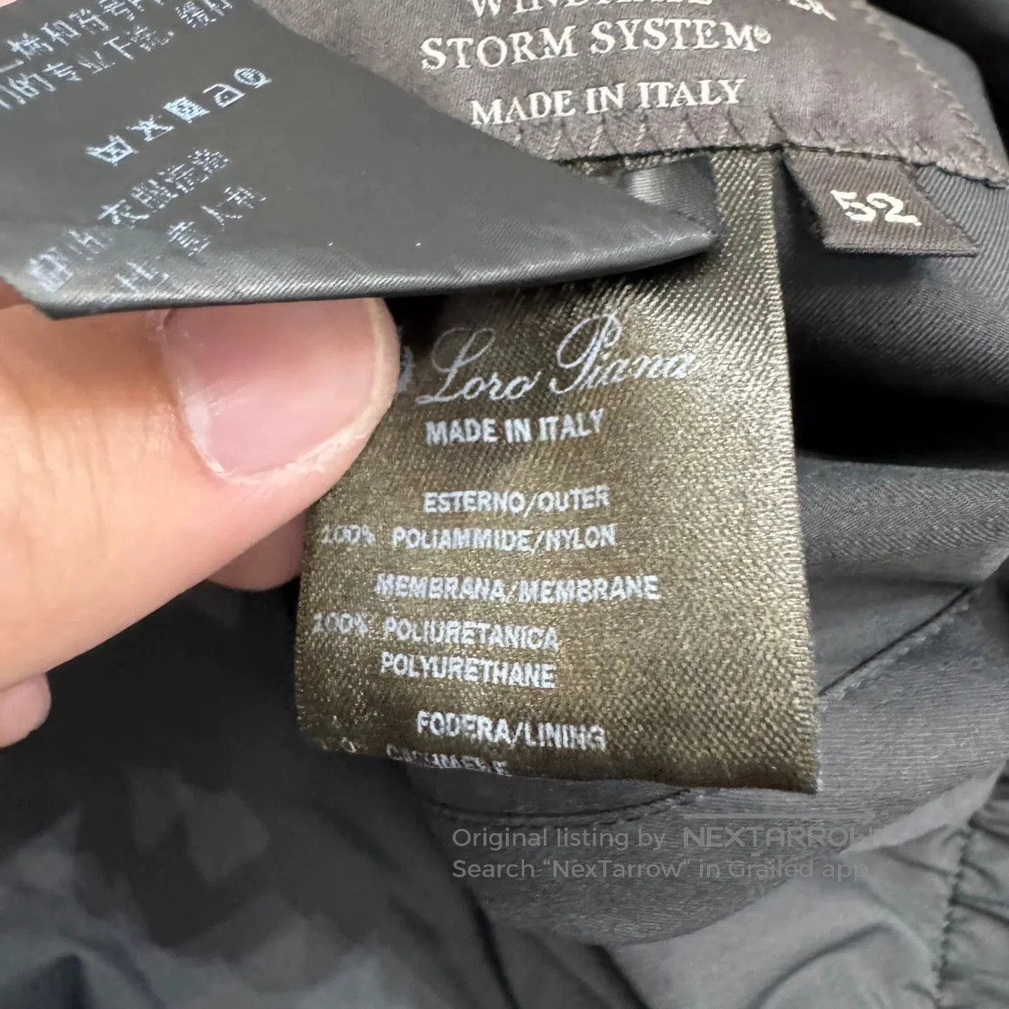 Loro Piana Black Zip-Up Bomber Jacket. Size US L / EU 52-54 / 3 - 5 Thumbnail