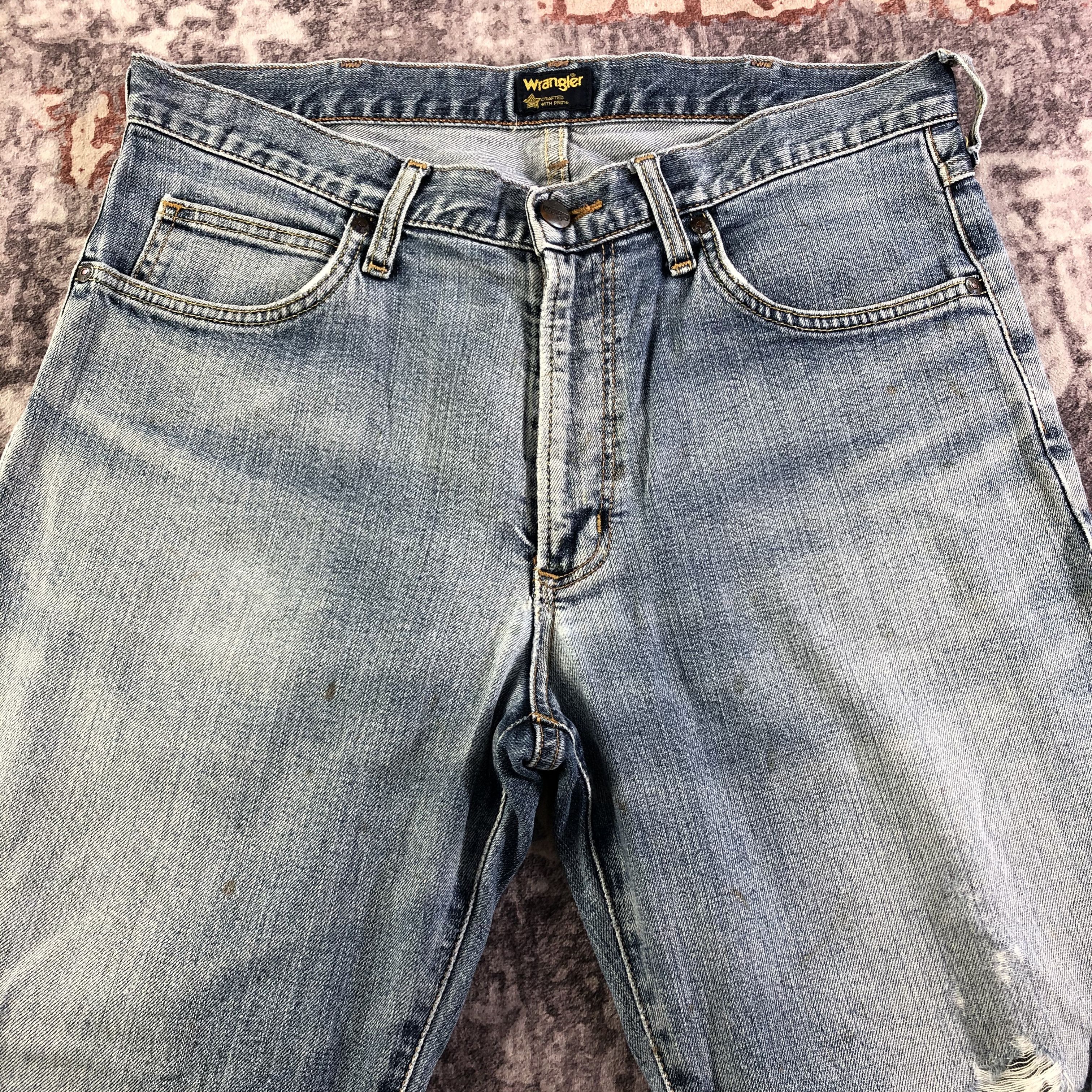 Vintage × Wrangler Vintage Blue Wash Wrangler Jeans-JM3272 Size US 34 / EU 50 - 3 Thumbnail