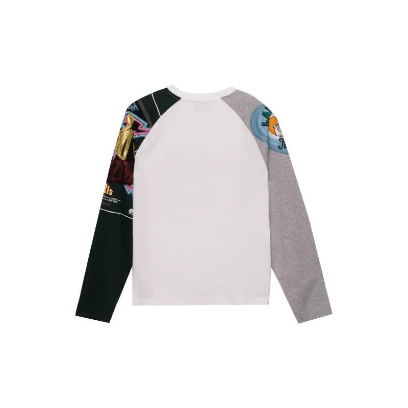 Lanvin o1y0225 Crewneck T-Shirt in Multicolor Size US M / EU 48-50 / 2 - 2 Thumbnail