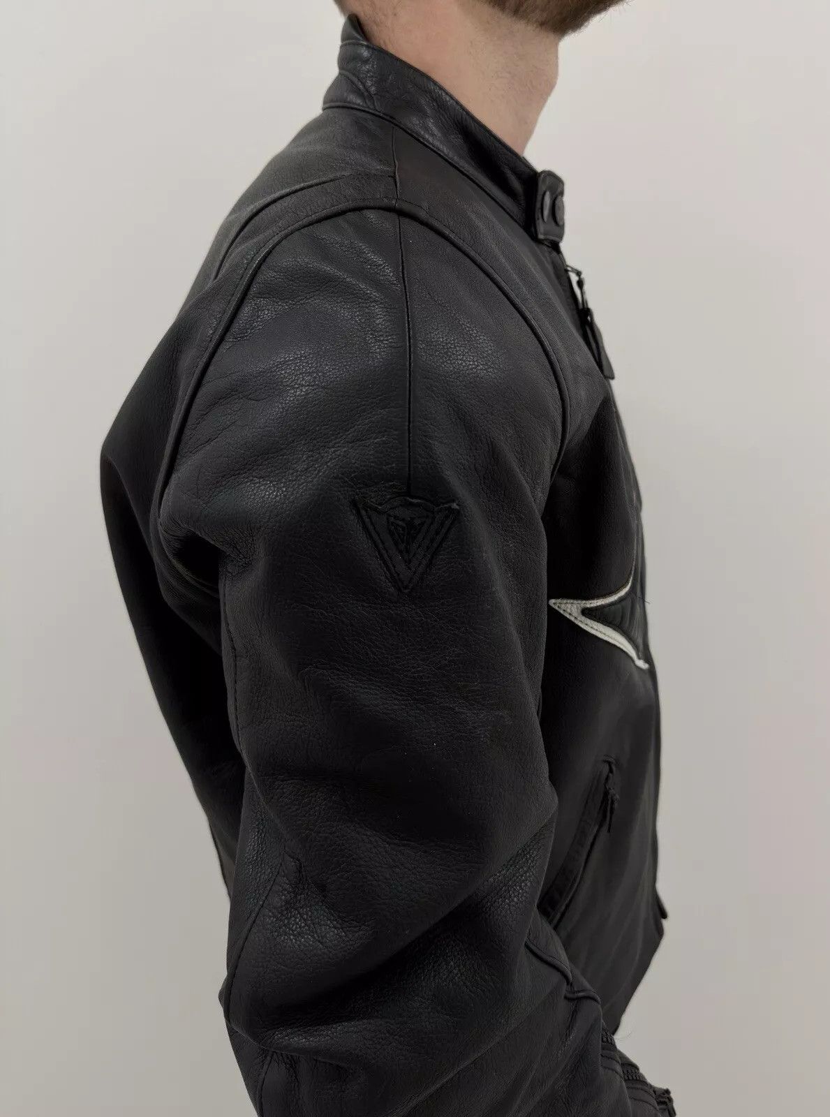 Dainese DAINESE MENS LEATHER MOTO JACKET MOTORCYCLE size 54 Size US L / EU 52-54 / 3 - 8 Thumbnail