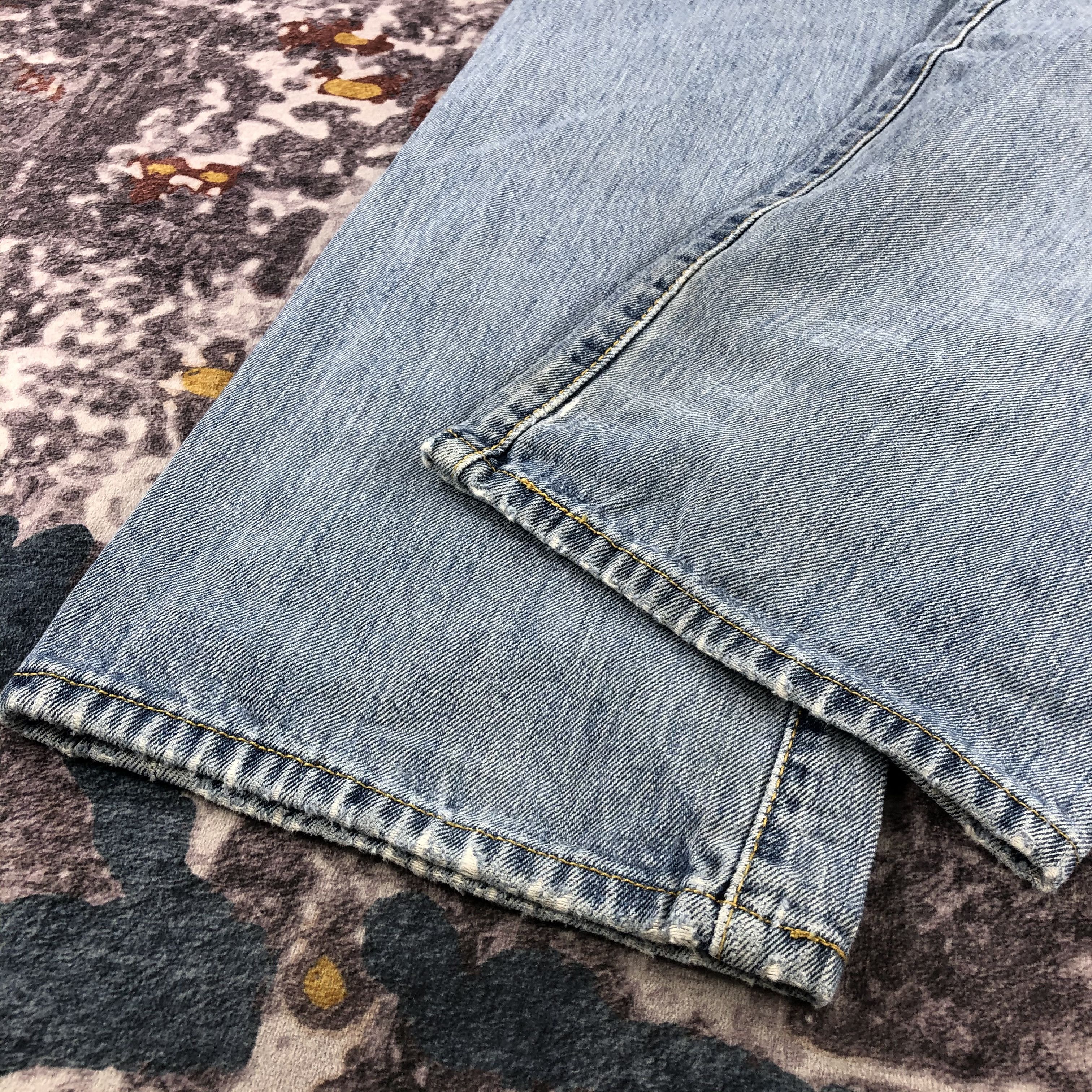 Levi's Vintage Blue Wash Levis 501 Jeans-JM3032 Size US 36 / EU 52 - 4 Thumbnail