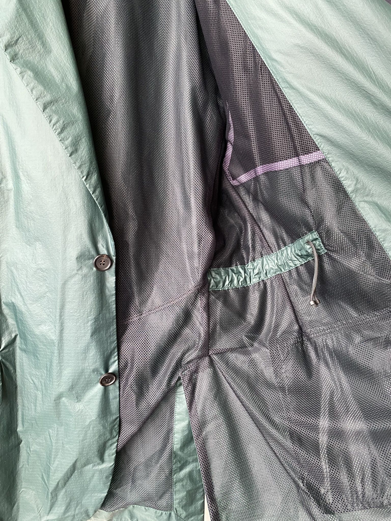 Acne Studios $590 - 50/L - Nylon Rip Suit Jacket - Green Size US L / EU 52-54 / 3 - 12 Thumbnail