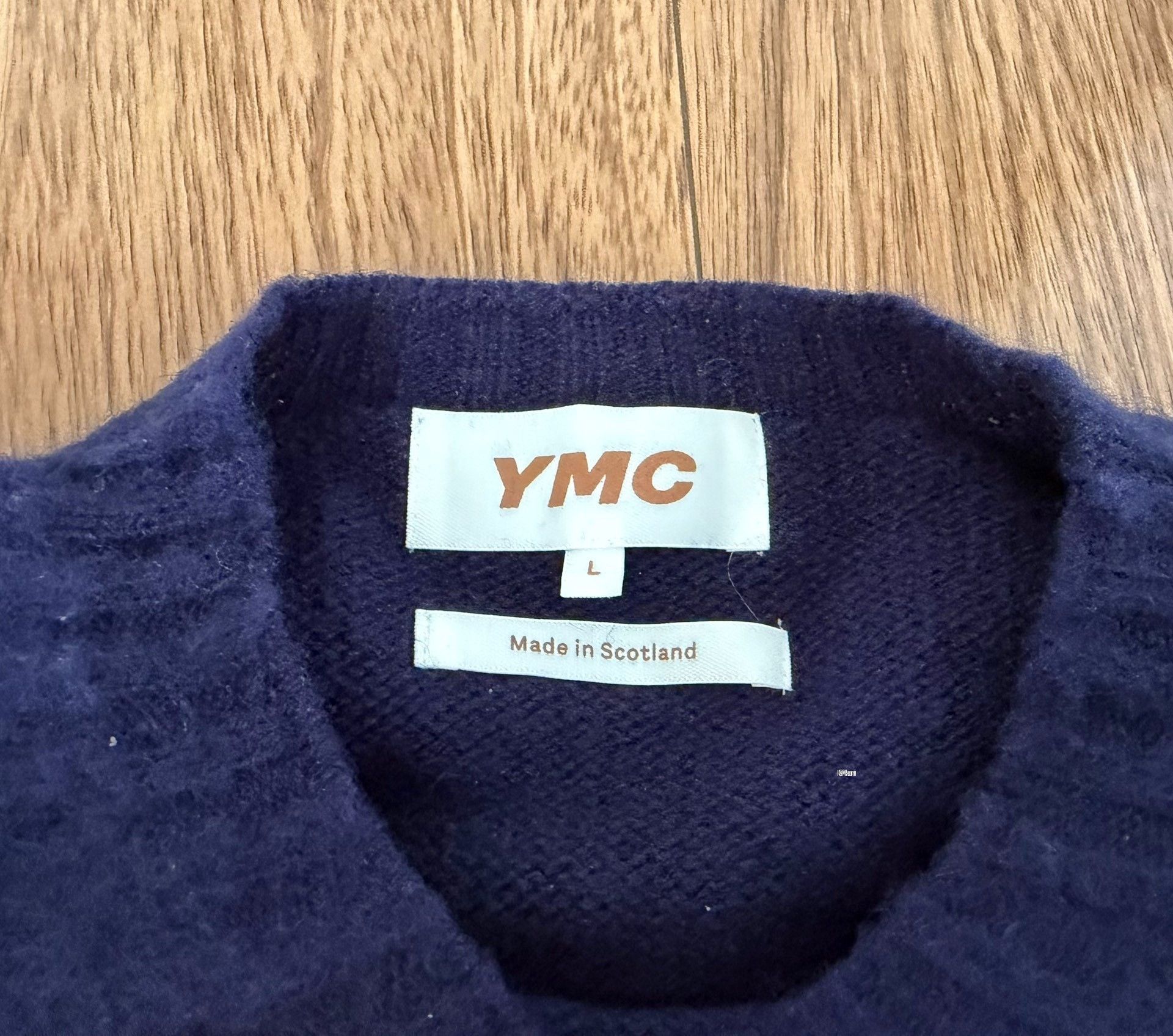 YMC YMC Lambswool Crew Knit Sweater Size US L / EU 52-54 / 3 - 3 Thumbnail