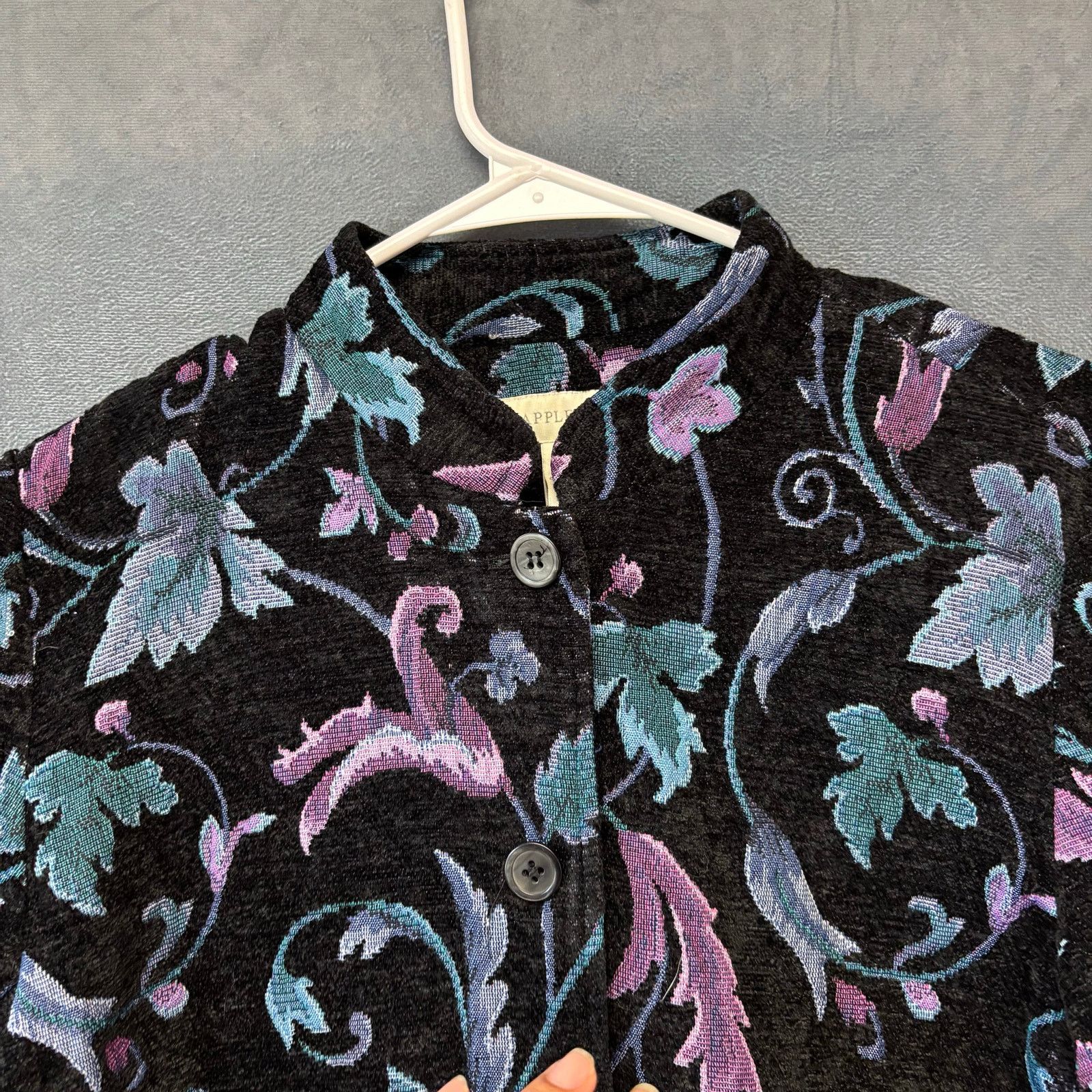 Other Appleseed's Tapestry Blazer Sz 12 Damask Floral Granny Size XL / US 12-14 / IT 48-50 - 9 Thumbnail