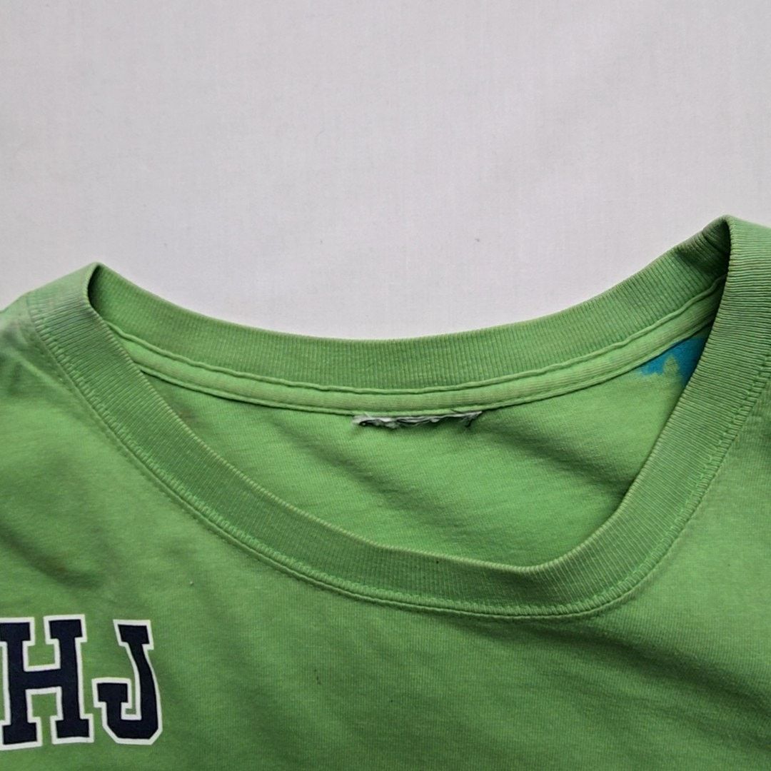 Tommy Jeans Tommy Jeans Graphic Tee Green Logo 85 Paint Stains L Shirt Size US L / EU 52-54 / 3 - 5 Thumbnail