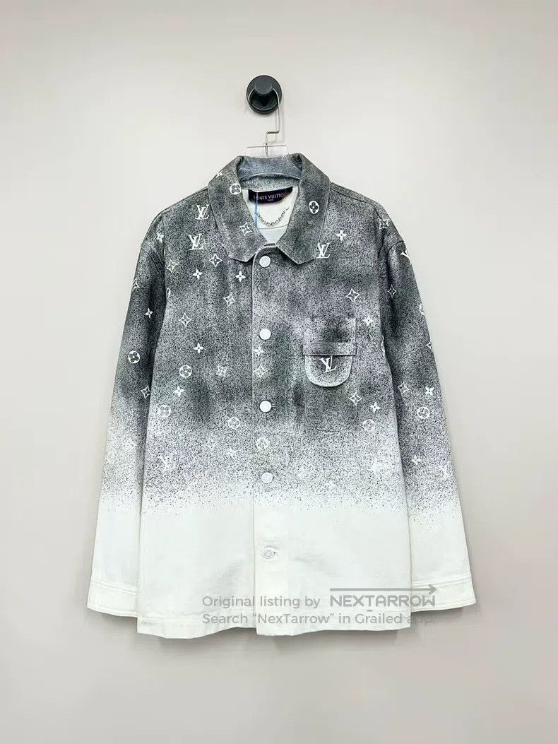 Louis Vuitton Louis Vuitton Grey and white starry sky gradient aged flow Size US XS / EU 42 / 0 - 1 Thumbnail