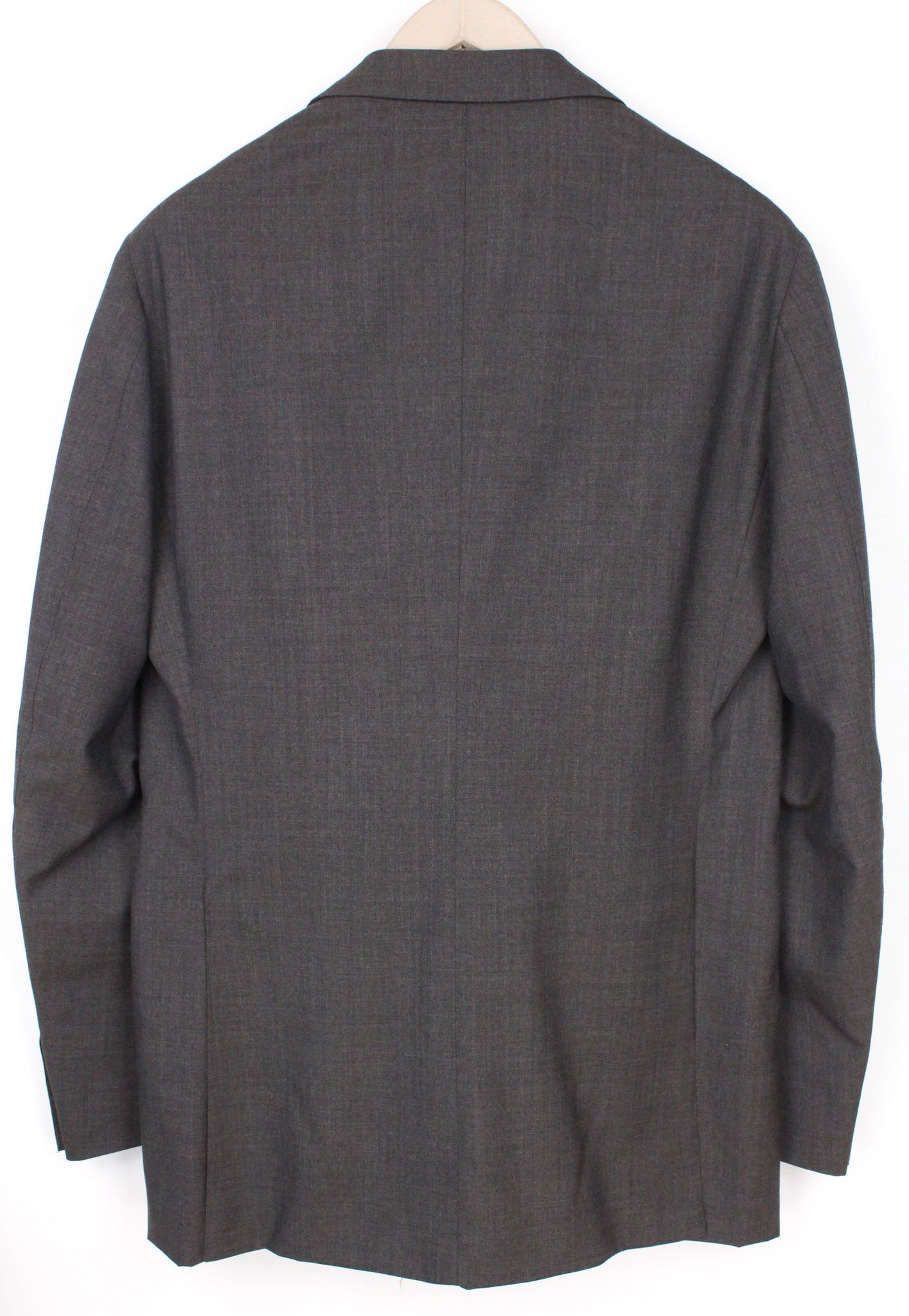 Suitsupply HAVANA WELT UK40L Brown Slim Melange Wool S120s 72237 Size 40L - 2 Thumbnail