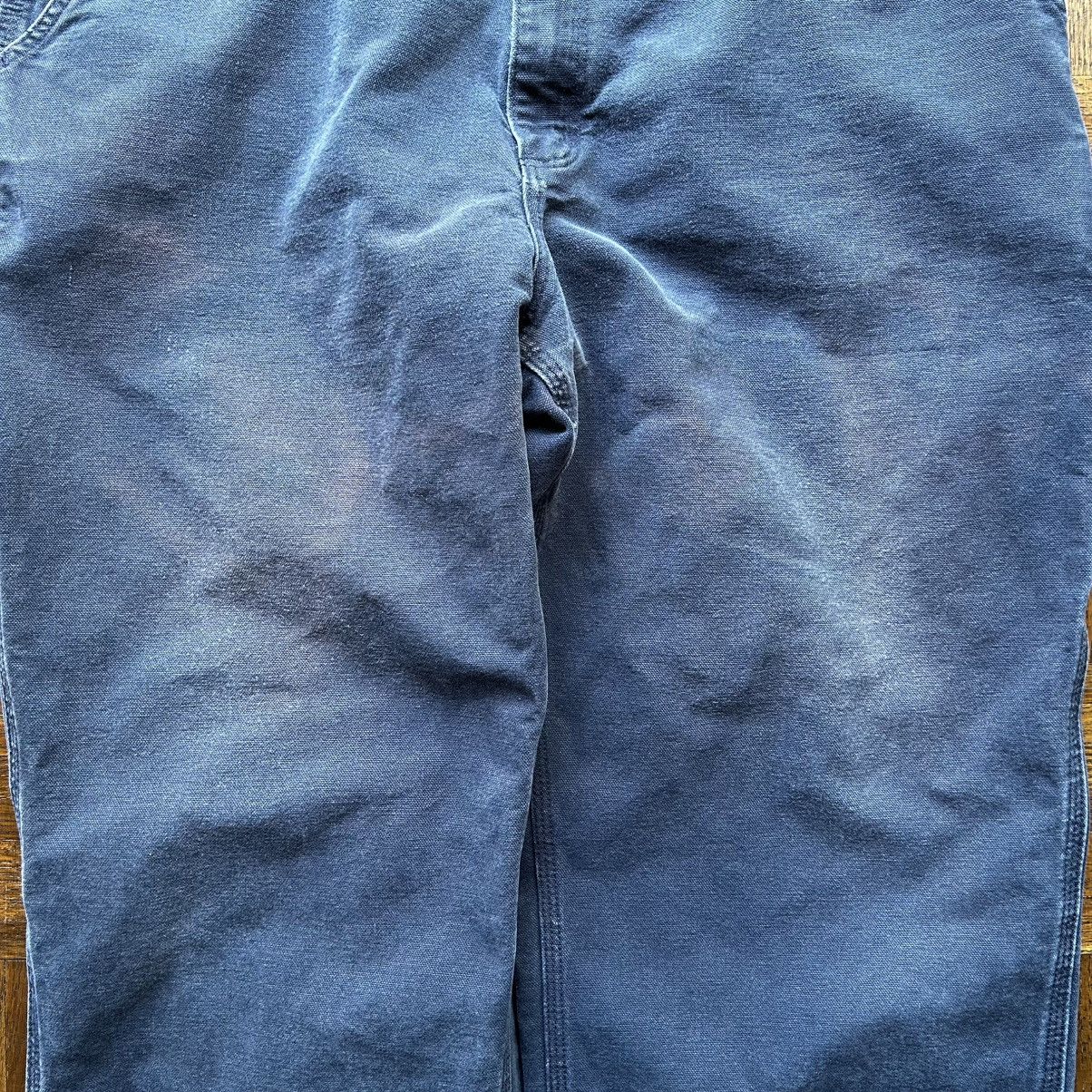 Carhartt Vintage faded blue carhartt wideleg pants Size US 40 / EU 56 - 4 Thumbnail