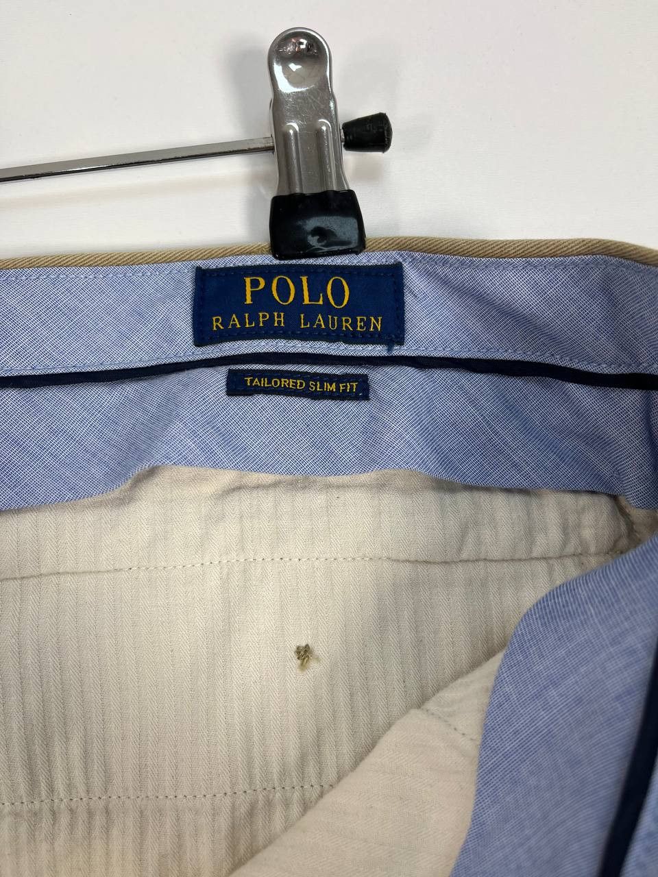 Polo Ralph Lauren Polo Ralph Lauren Tailored Slim Fit Chino Pants Beige Sz 38 Size US 32 / EU 48 - 4 Thumbnail