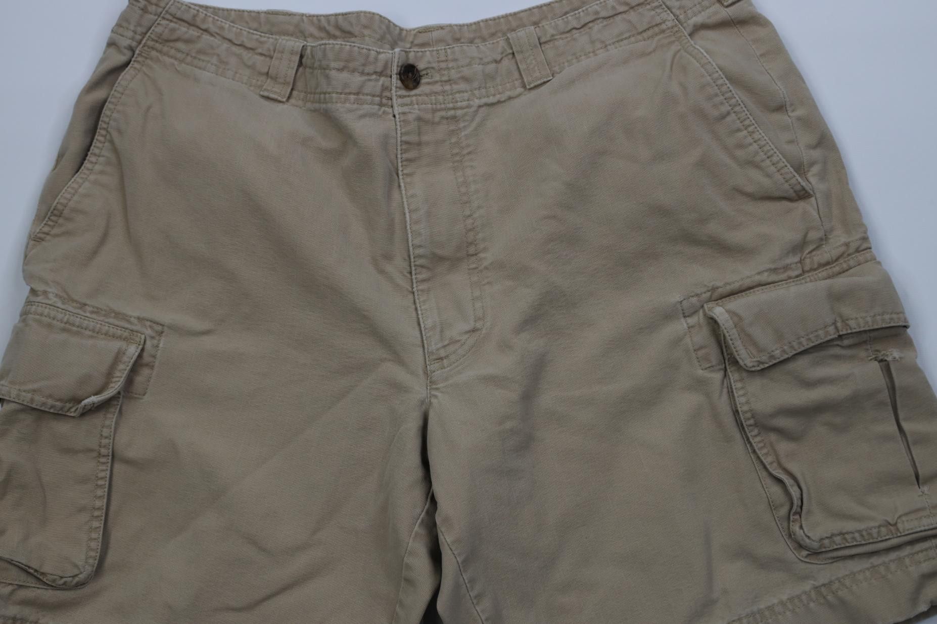 Brooks Brothers Vintage 90s Y2K Brooks Brothers Heavyweight Cargo Shorts Size US 38 / EU 54 - 3 Thumbnail
