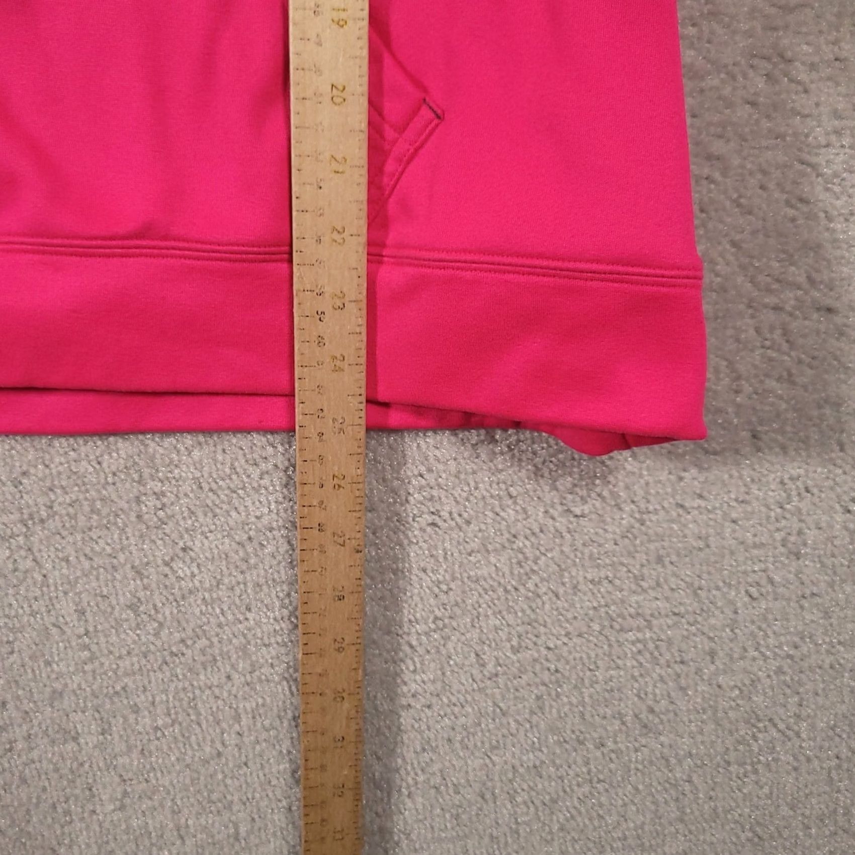 Under Armour Under Armour Hoodie Pullover Long Sleeve Pink Womens XL Semi Fitted Logo Sweatshirt Pullover Hoodie Activewear Casual Size XL / US 12-14 / IT 48-50 - 5 Thumbnail