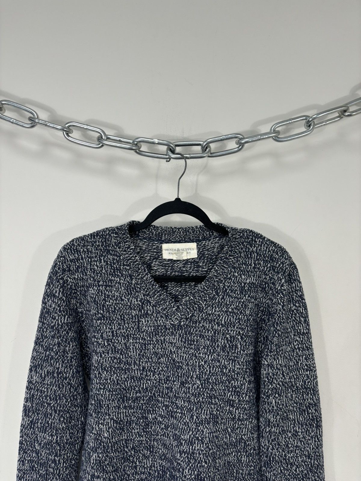 Denim & Supply Ralph Lauren Denim & Supply Ralph Lauren Women’s Wool V-Neck Sweater Size S / US 4 / IT 40 - 2 Thumbnail