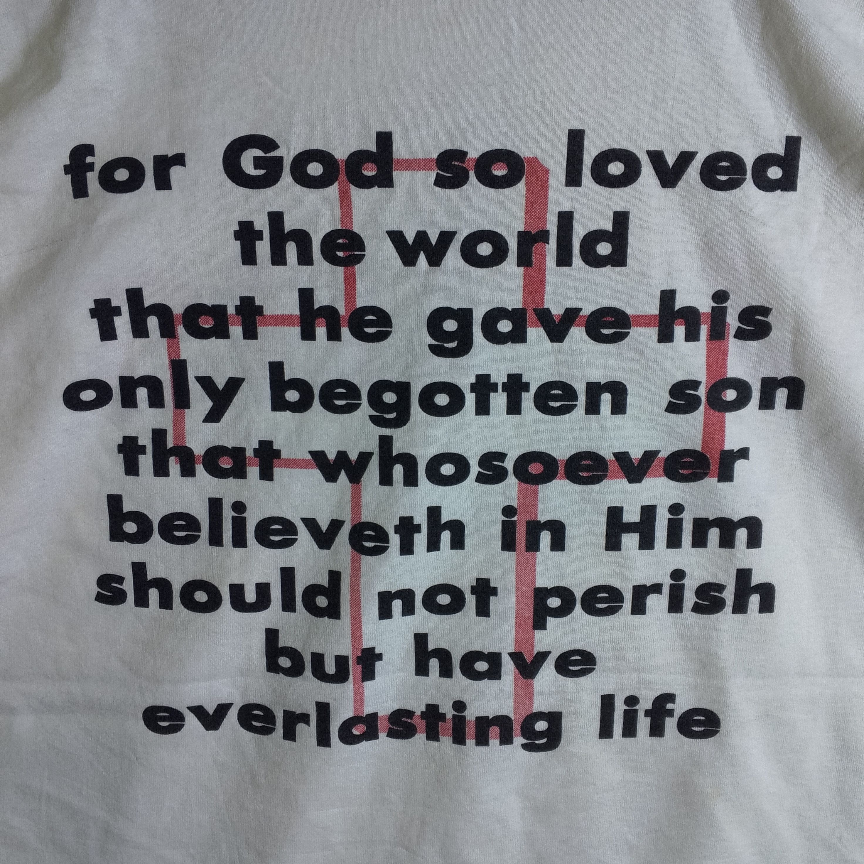 Vintage Vintage Jesus Cross Tee Religion Size US L / EU 52-54 / 3 - 6 Thumbnail