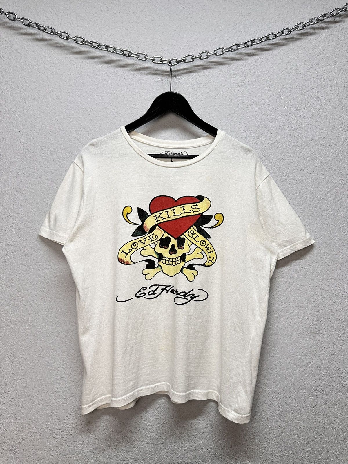 Ed Hardy Vintage EdHardy T-shirt Crazy Affliction Style Audiger style Size US L / EU 52-54 / 3 - 3 Thumbnail