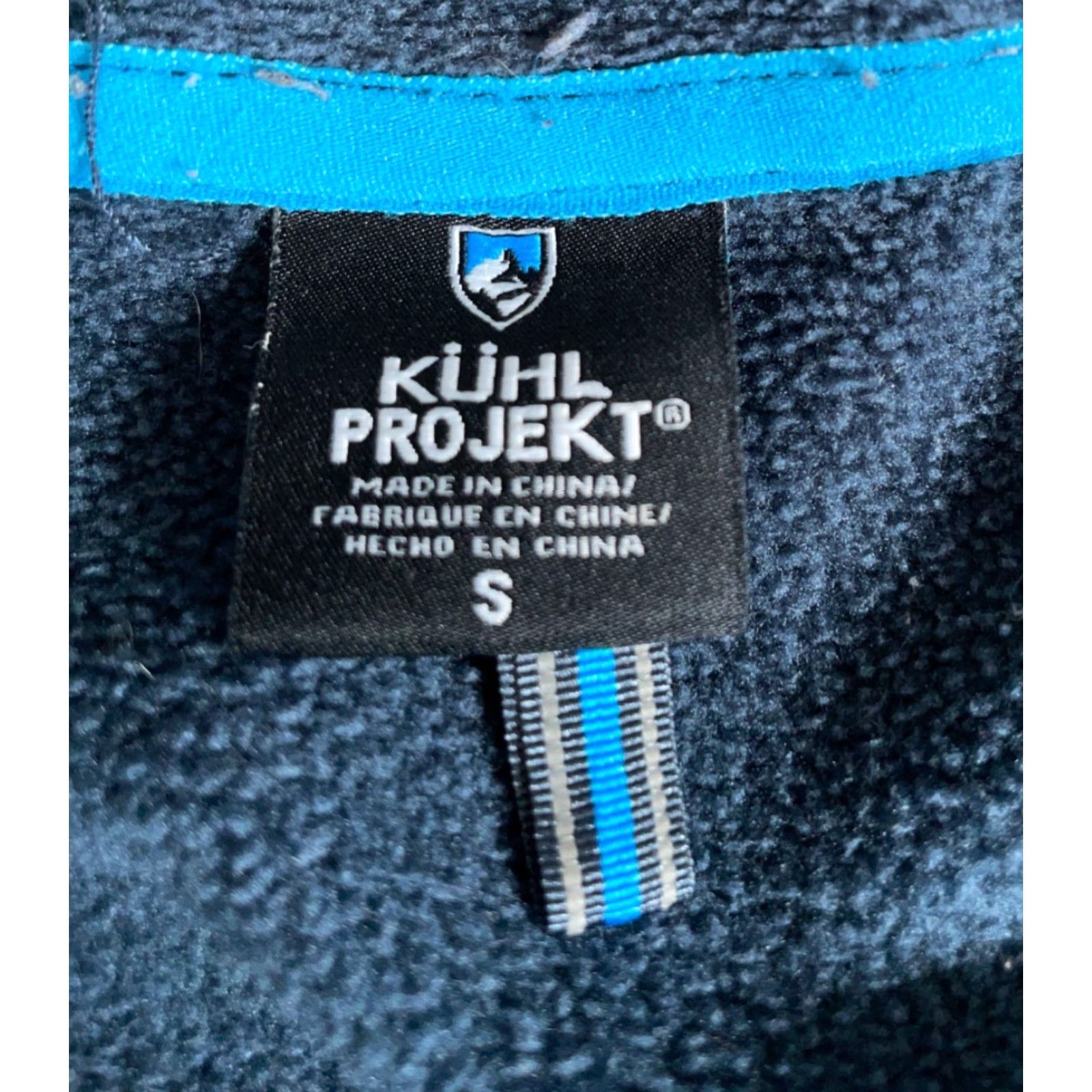 Vintage Kuhl Projeckt Softshell Jacket Men’s Small Gray Blue Hooded Zip Up 1140 Size US S / EU 44-46 / 1 - 3 Thumbnail