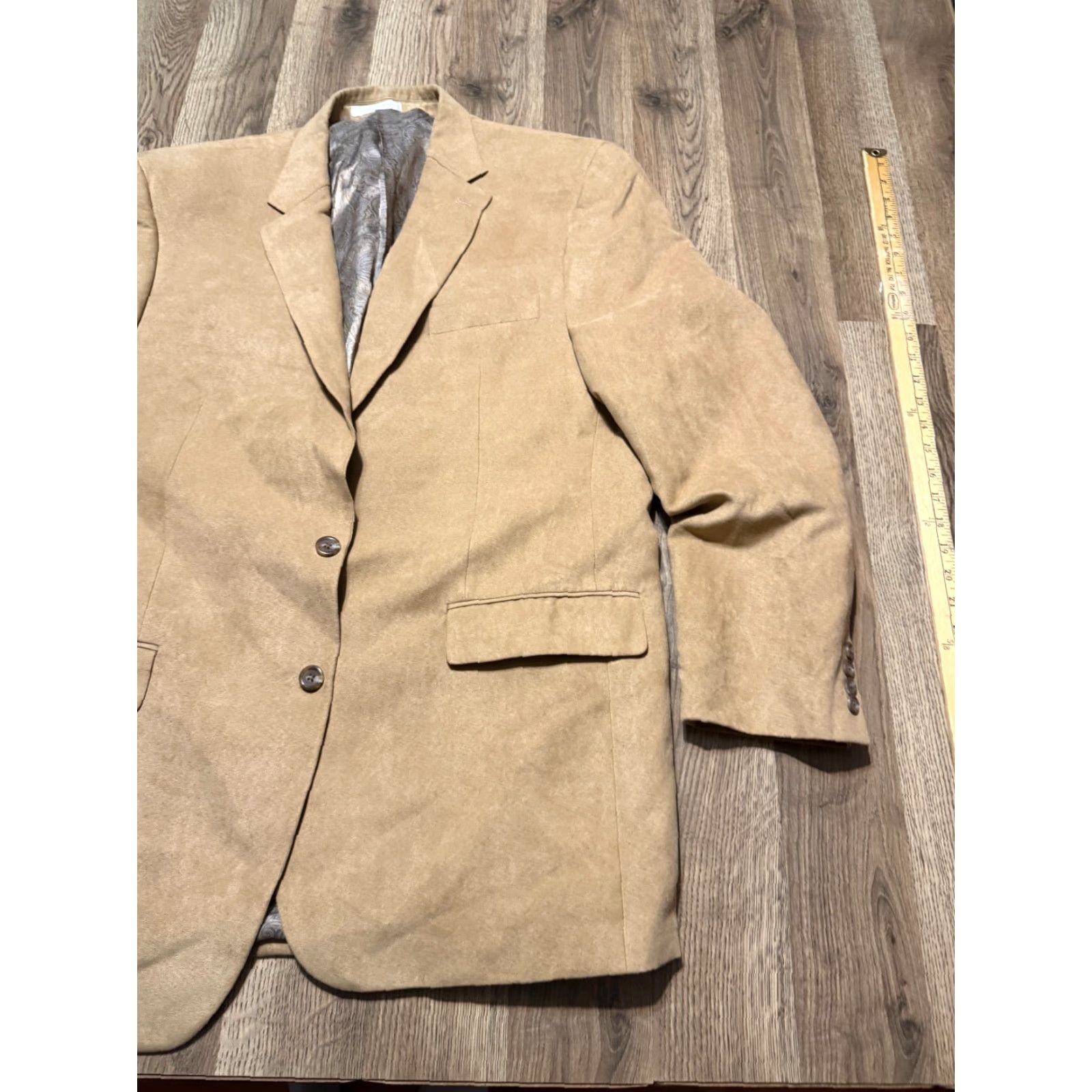 Chaps Chaps Jacket Men 44L Brown Long Sleeve Blazer Two-Buttons Casual Business Cardigan? Size US XXL / EU 58 / 5 - 4 Thumbnail