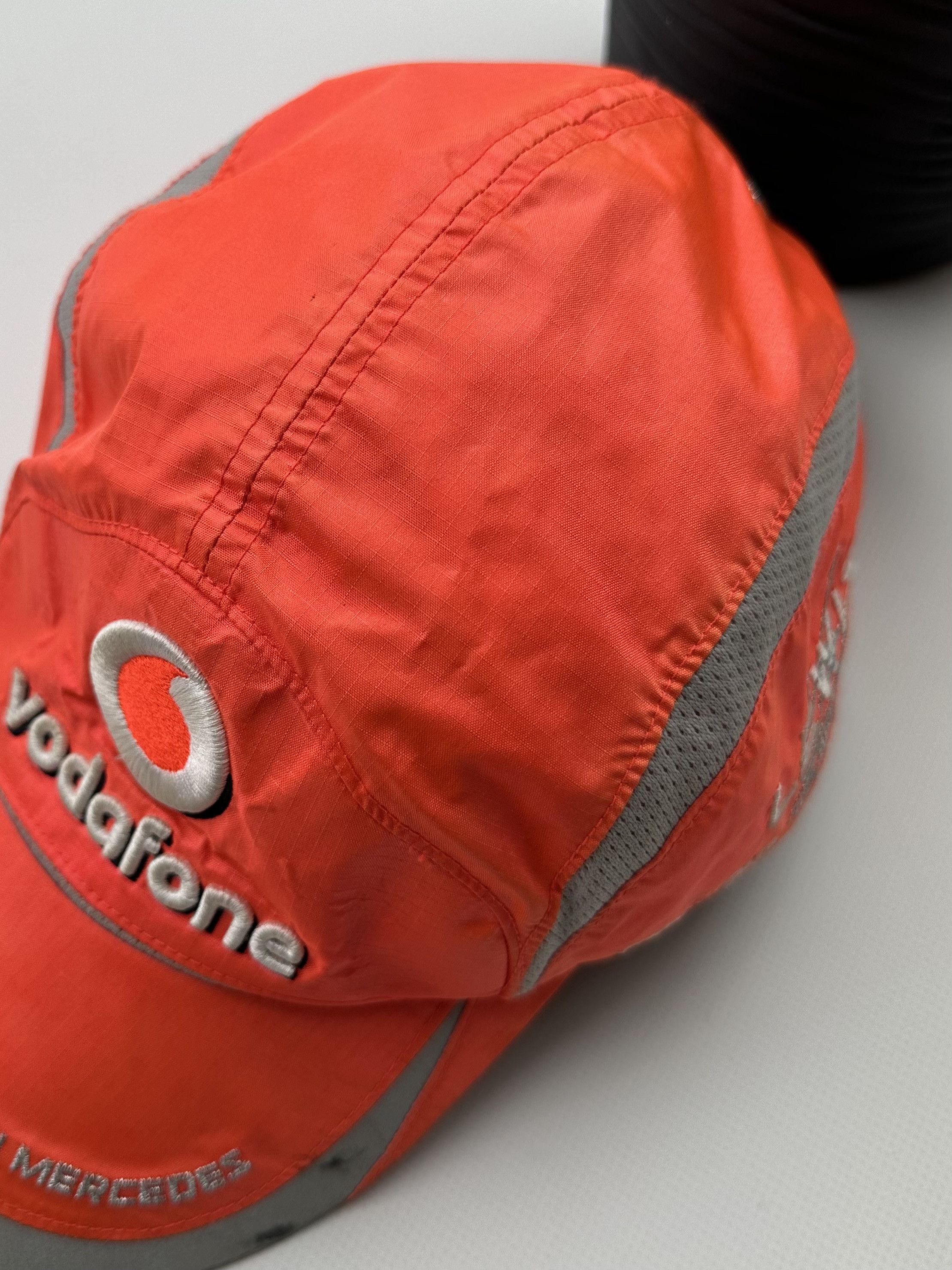 Malcolm McLaren McLaren Mercedes Vodafone Vintage Cap (100) Size ONE SIZE - 3 Thumbnail
