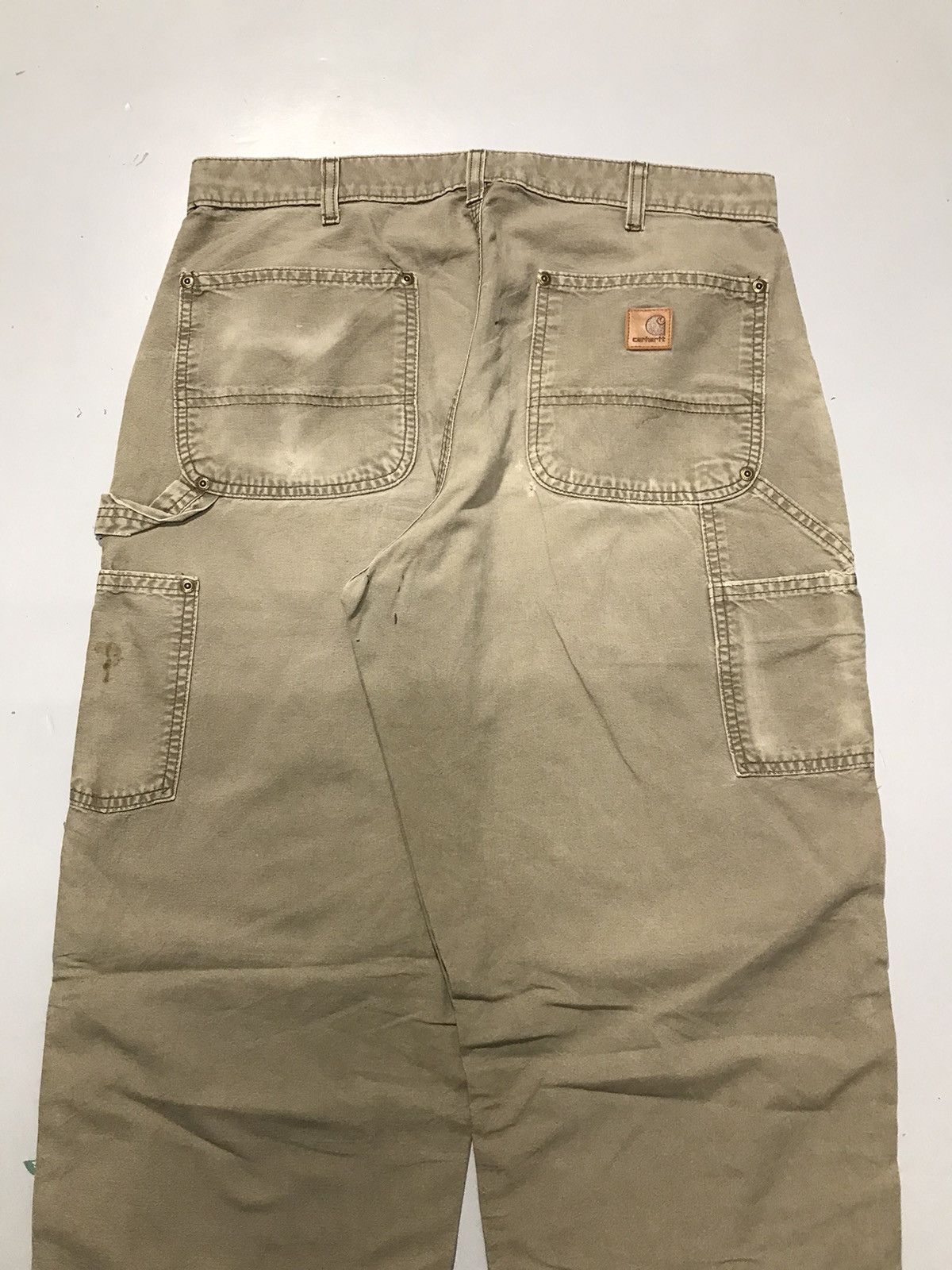 Carhartt Vintage Carhartt B195 LBR double knee workwear denim Size US 34 / EU 50 - 8 Thumbnail