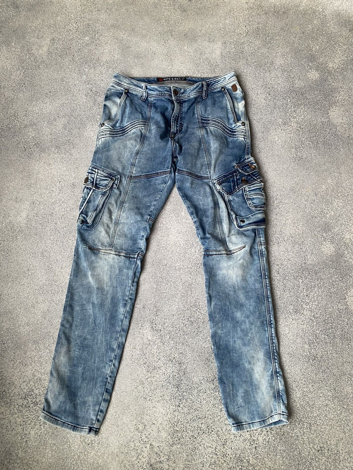 Japanese Brand × Vintage Vintage Cipo&baxx Archival Denim Japanese Style Pants Size US 34 / EU 50 - 1 Thumbnail
