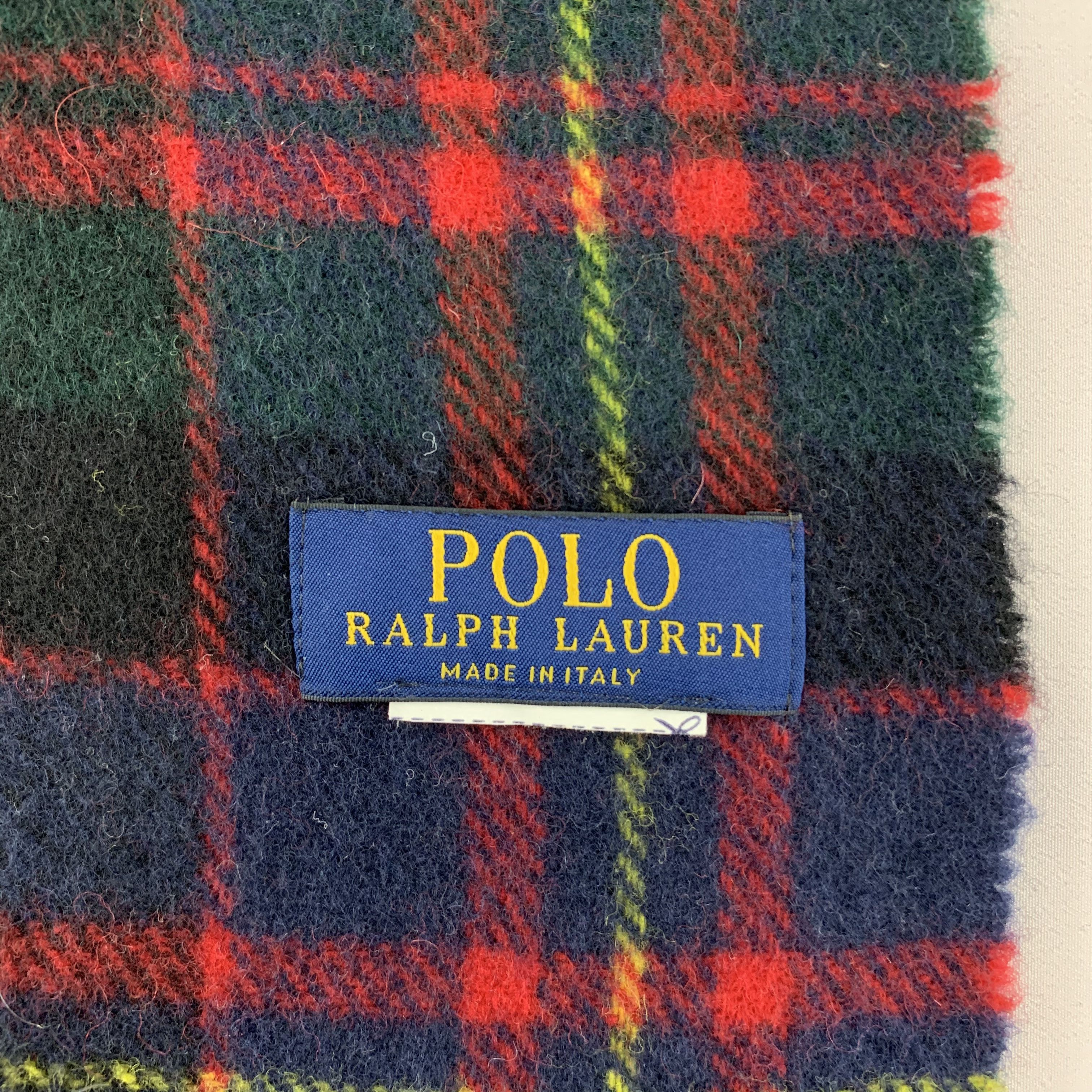 Polo Ralph Lauren Polo Ralph Lauren Scarf Wool Muffler Neck Wrap BL5129 Size ONE SIZE - 4 Thumbnail