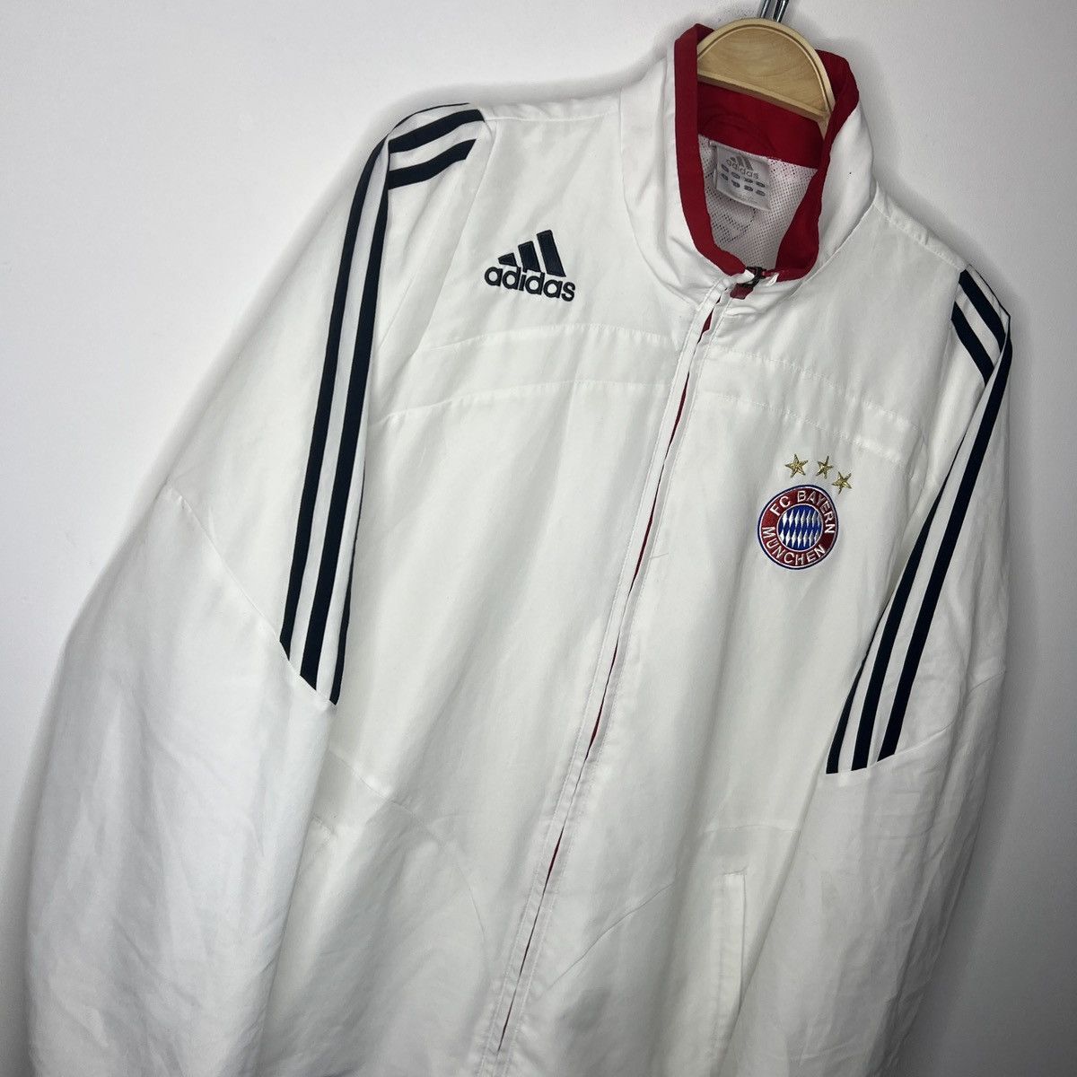 Adidas × Vintage BAYERN MUNICH FC 2006/07 TRACK TOP FOOTBALL JACKET SOCCER Size US L / EU 52-54 / 3 - 3 Thumbnail