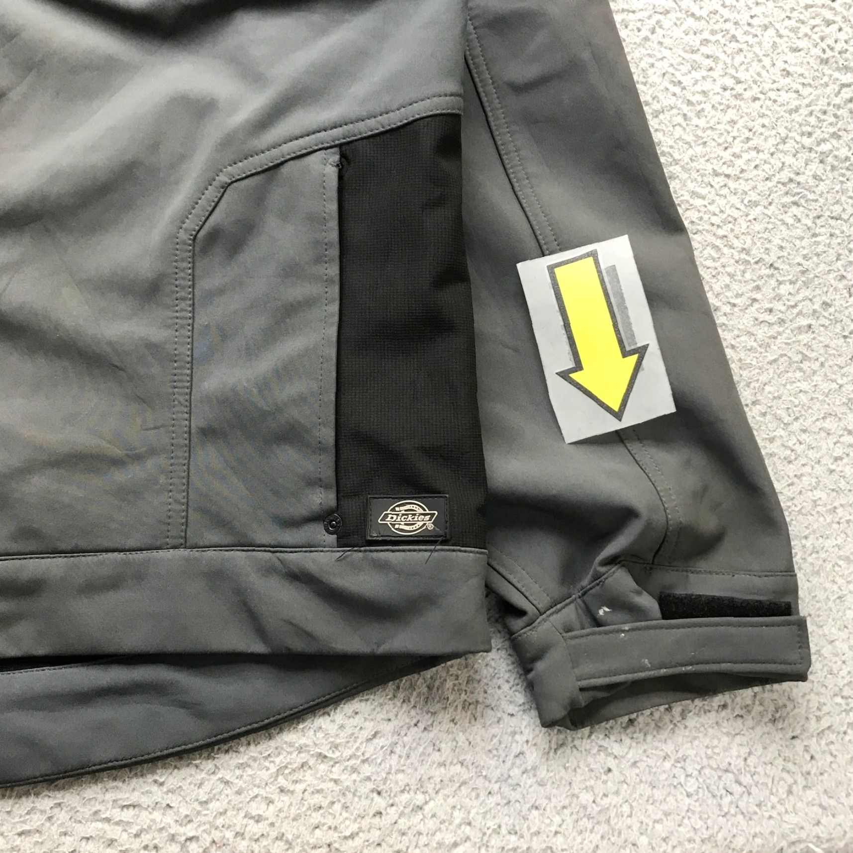 Dickies Dickies Performance Jacket Mens L Full Zip Pockets Logo Gray Black Darkwear Outdoor Casual Vintage: No Size US L / EU 52-54 / 3 - 7 Thumbnail