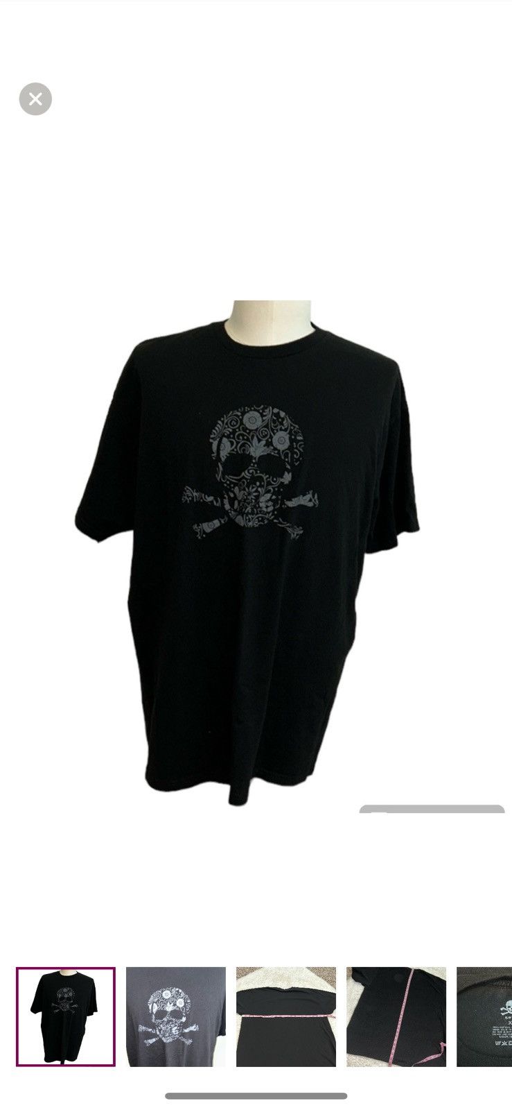 SSUR Ssur XL skull T shirt Size US XL / EU 56 / 4 - 1 Thumbnail