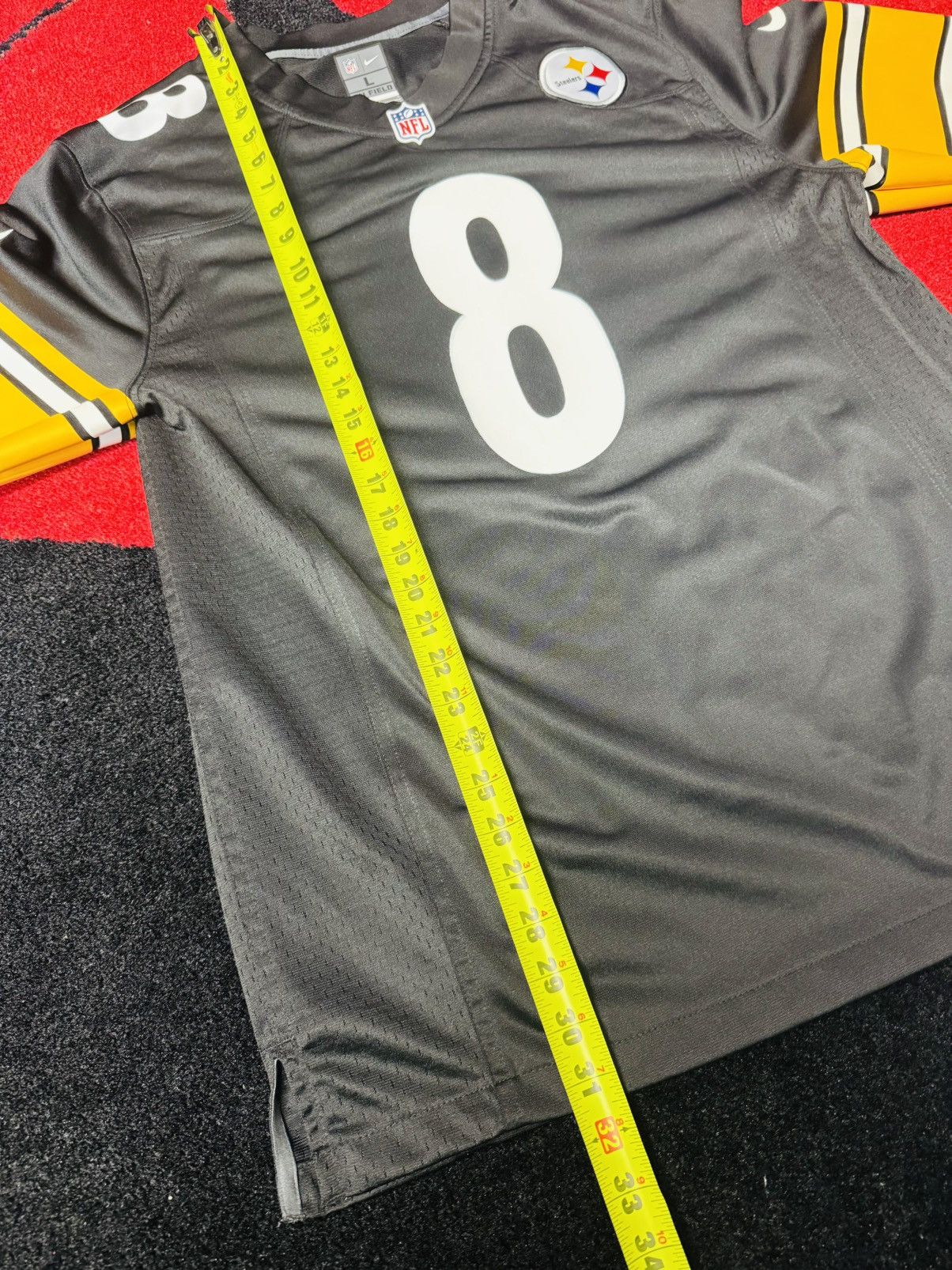 Nike Aaron Rodgers Pittsburgh Steelers Nike Game Jersey Sz. Large Size US L / EU 52-54 / 3 - 11 Thumbnail