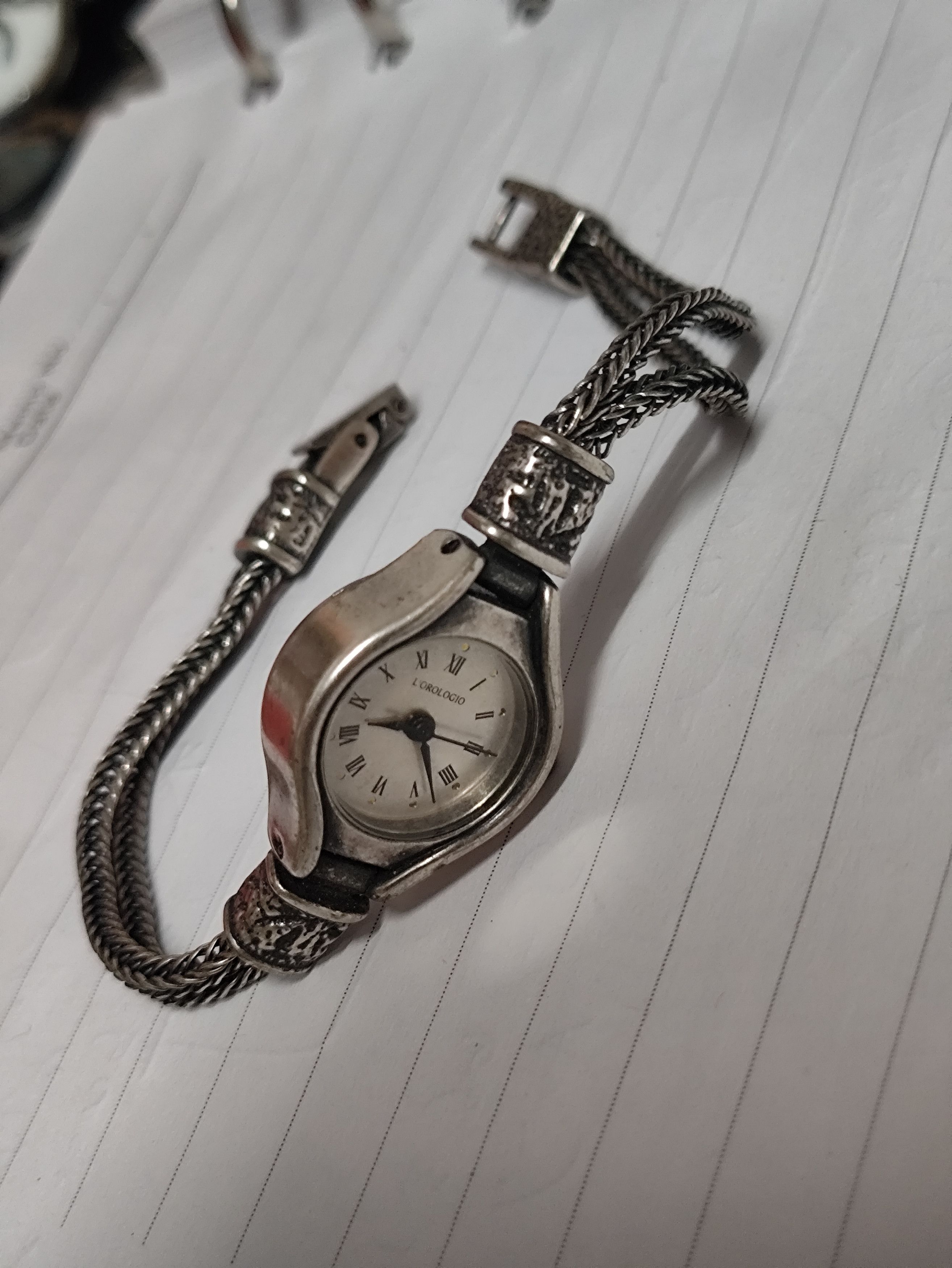 Japanese Brand L'OROLOGIO VINTAGE BRACELET WATCH JAPAN PARTS Size ONE SIZE - 1 Thumbnail