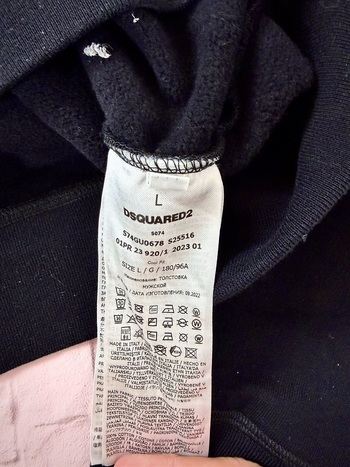 Dsquared2 Dsquared goth surfer Hoodie Size US M / EU 48-50 / 2 - 4 Thumbnail