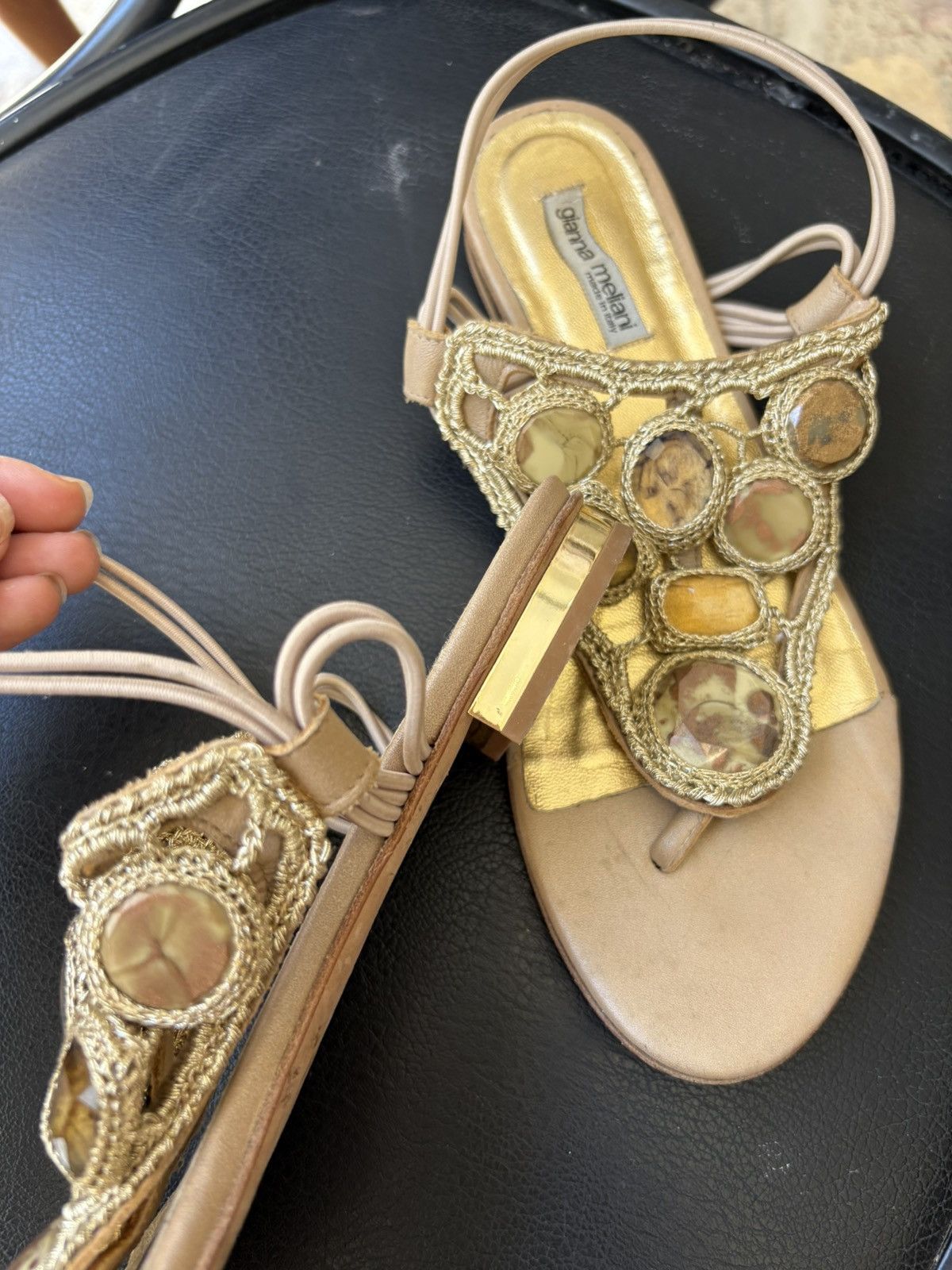 Vintage Gianna Meliani sandals Size US 6 / IT 36 - 19 Thumbnail