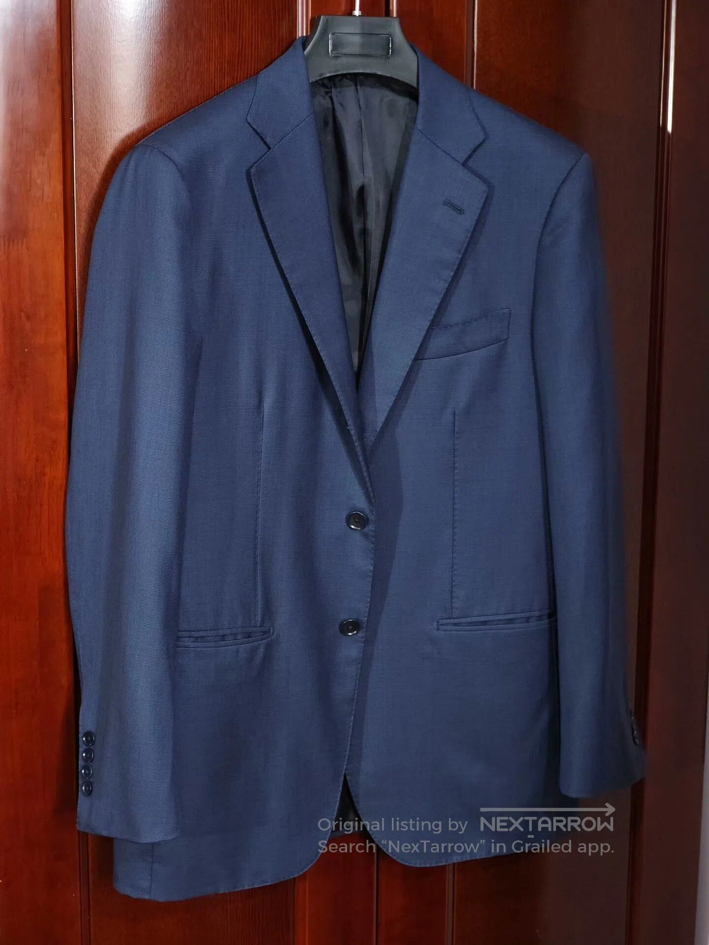 District UNITED ARROWS Dormeuil Wool Suit Jacket. Size US M / EU 48-50 / 2 - 1 Thumbnail