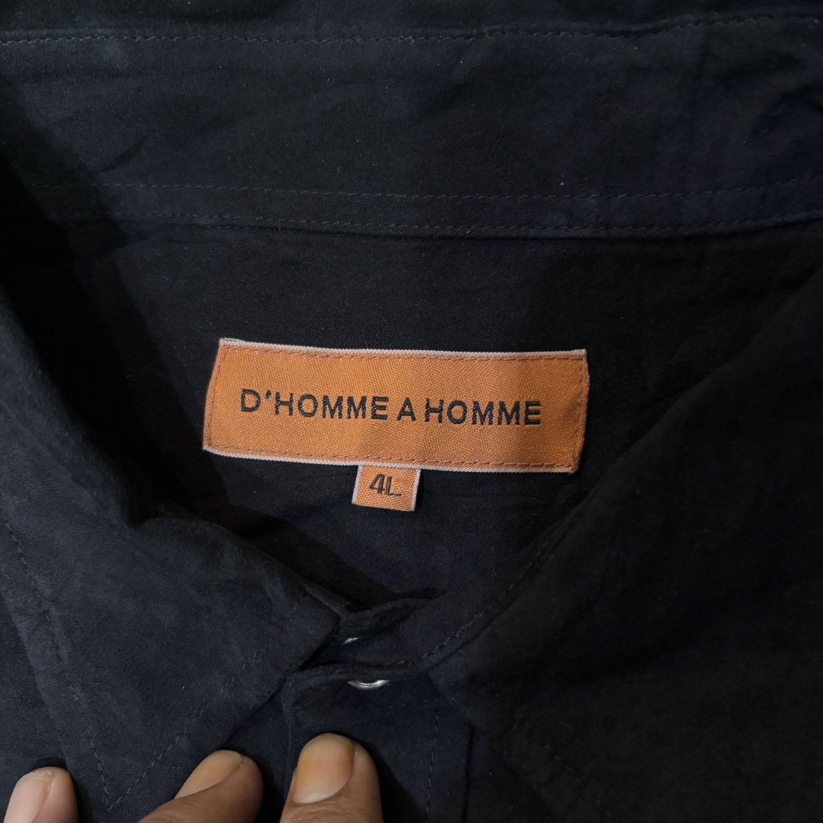Other D’homme A Homme Suede Shirt Size US XXL / EU 58 / 5 - 5 Thumbnail