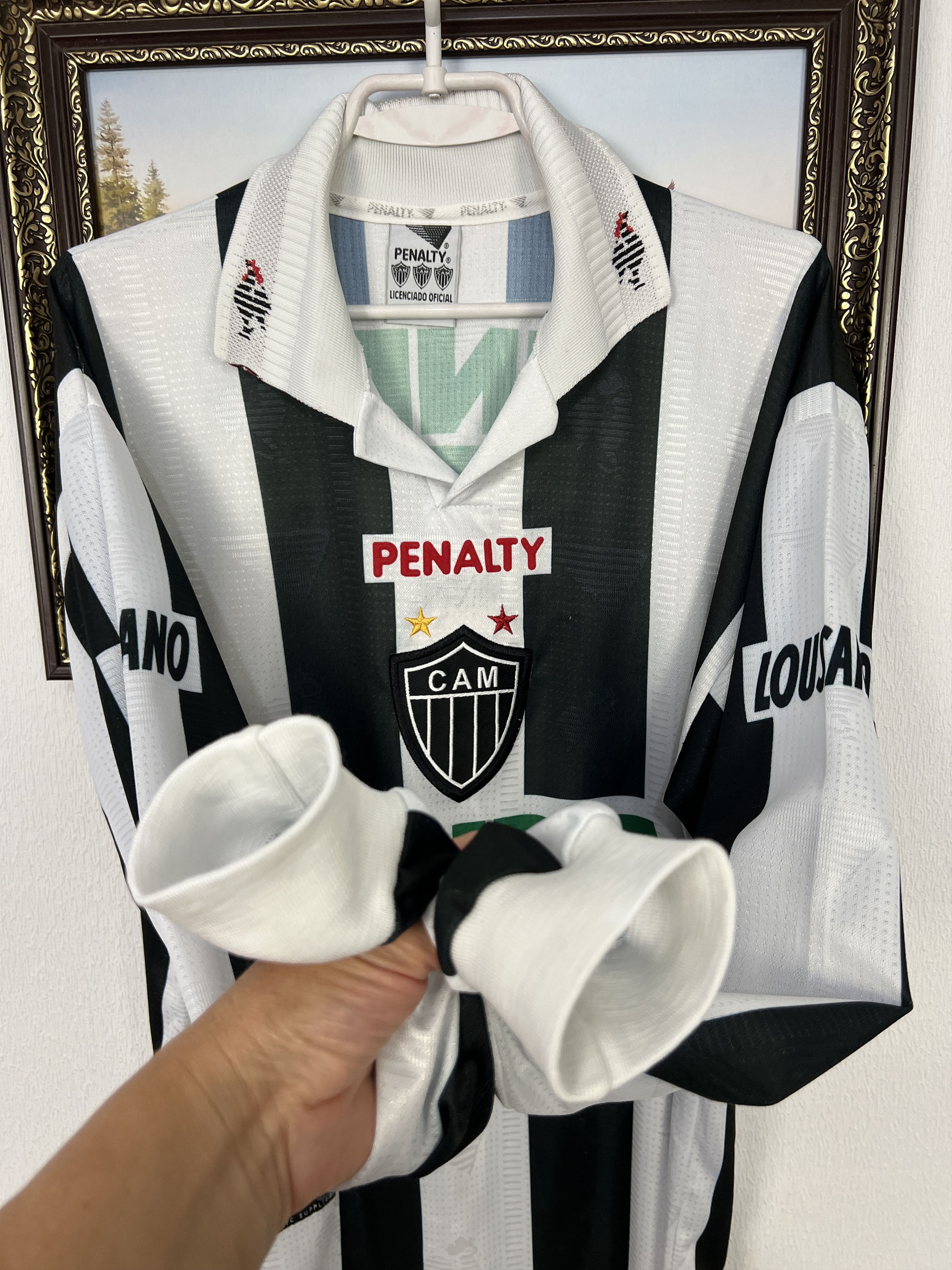 Penalty Atletico Mineiro football shirt Soccer Long Sleeve Shirt Size US L / EU 52-54 / 3 - 9 Thumbnail