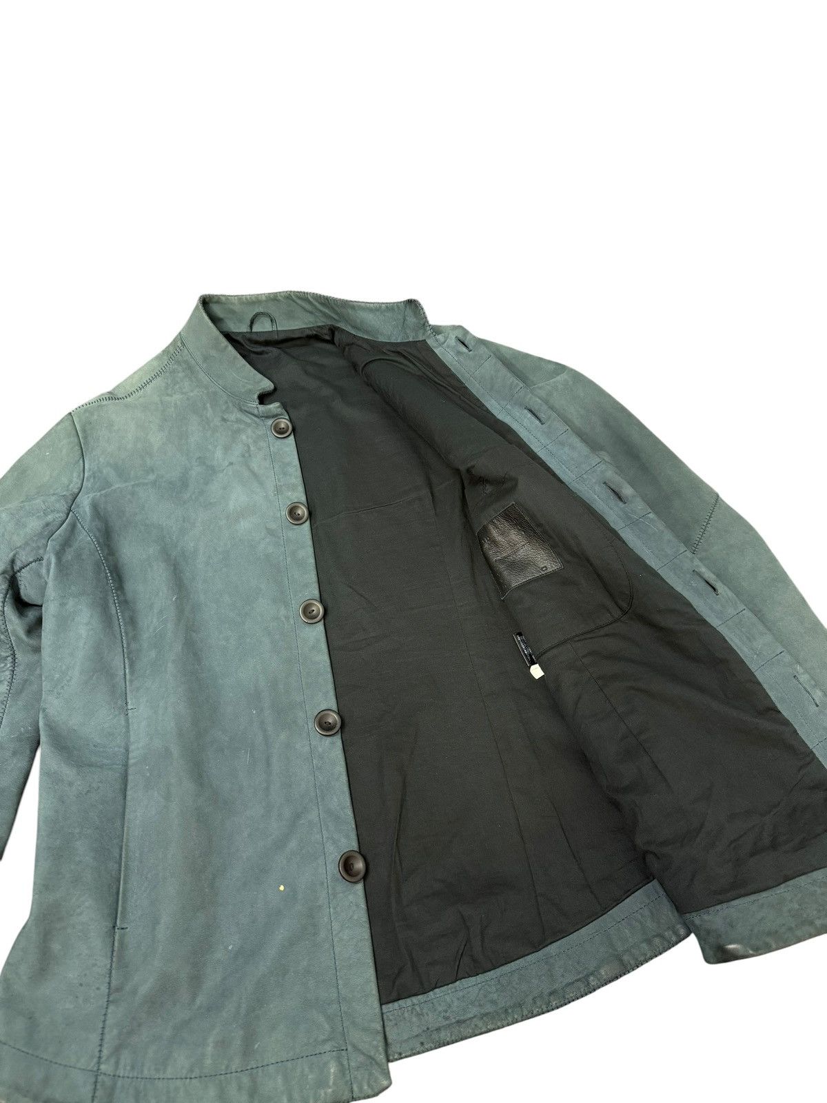 10sei0otto Gothic Scar Stitch Leather Jacket poell sellam boris 7🟩3 Size US M / EU 48-50 / 2 - 11 Thumbnail