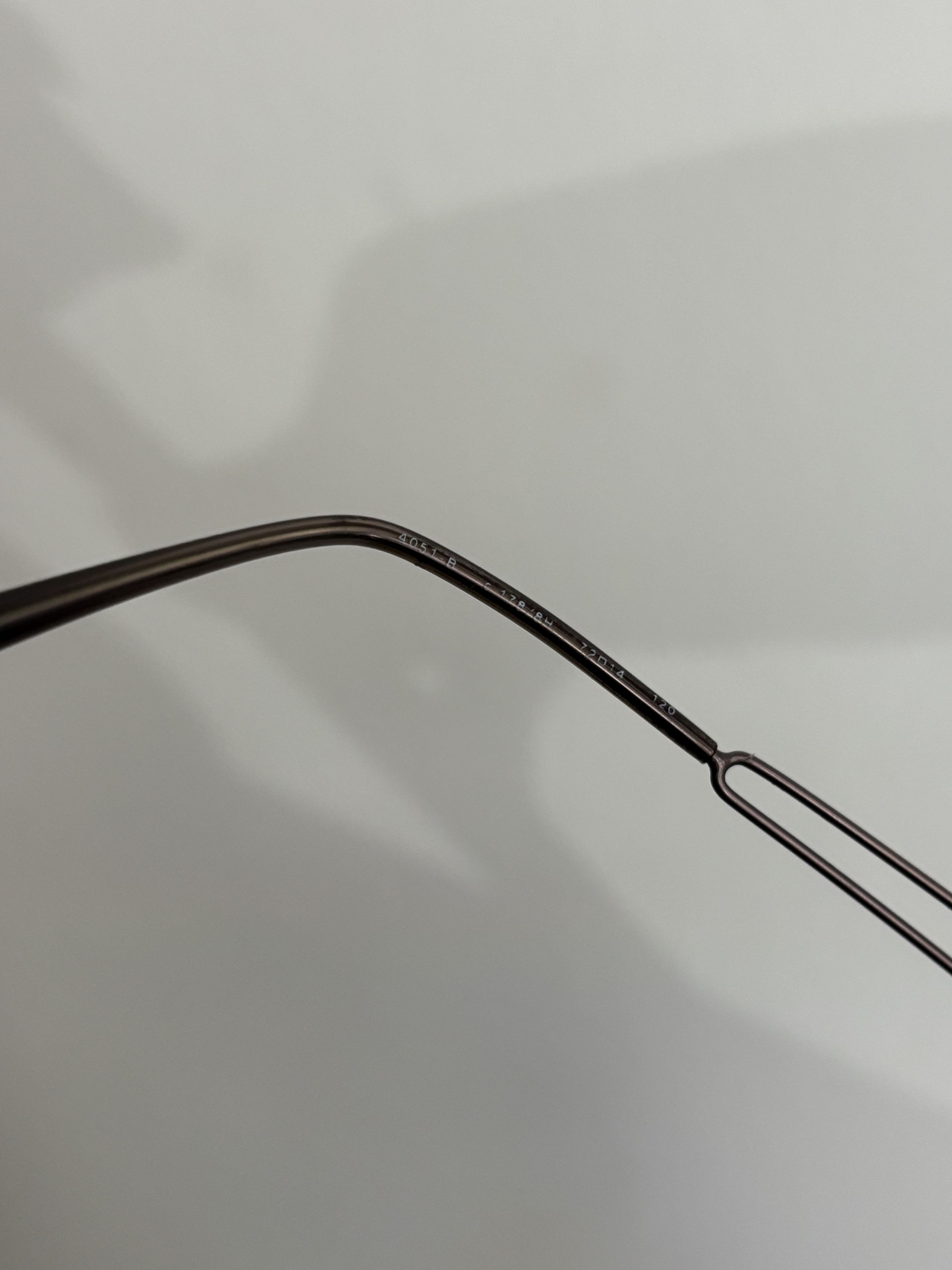 Chanel CHANEL Sunglasses 4051 Rimless Rhinestone 4017 Shields RI832 Size ONE SIZE - 6 Thumbnail