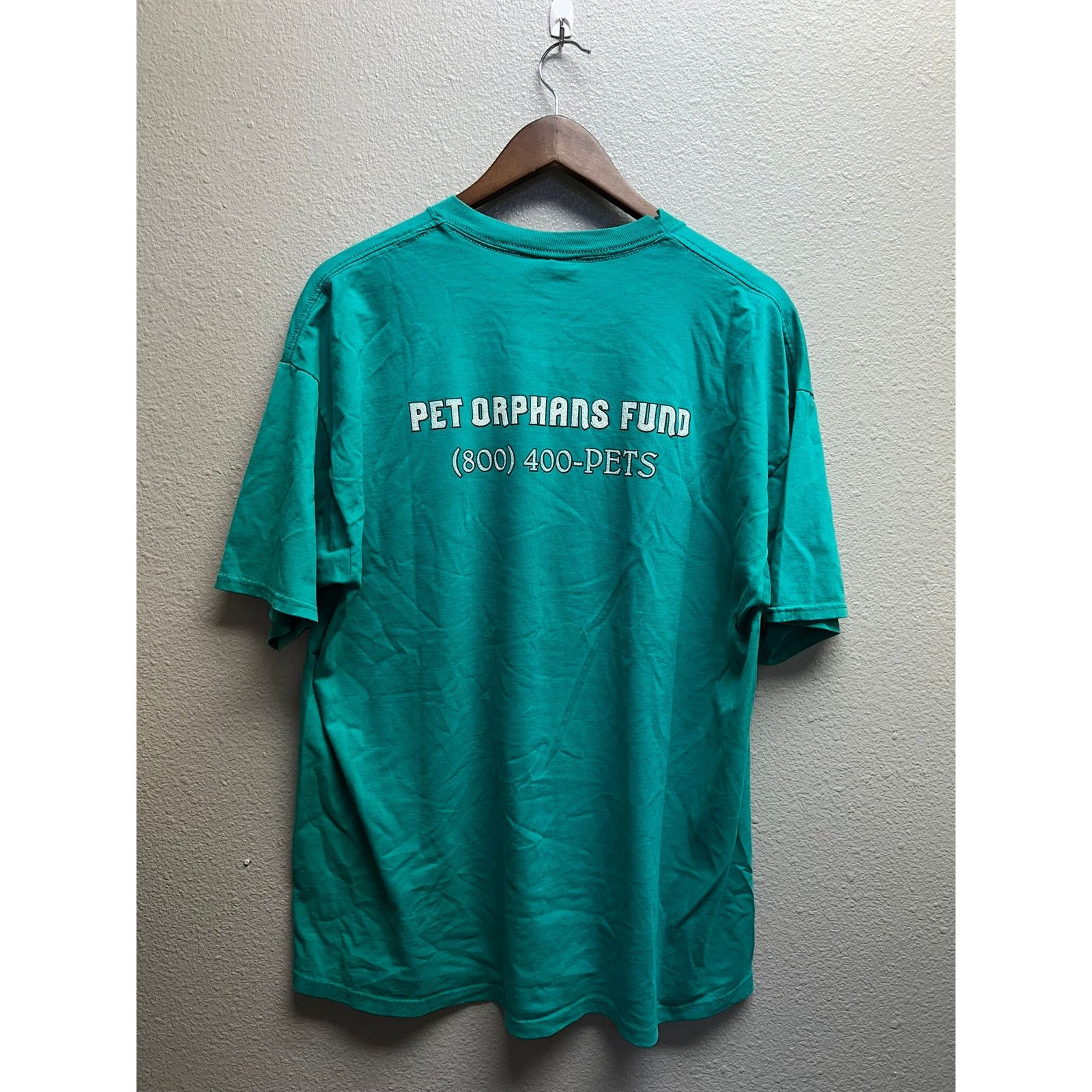 Jerzees Vintage Pet Orphans Shirt Pet Fund Graphic Cat Dog X-Large Size US XL / EU 56 / 4 - 6 Thumbnail