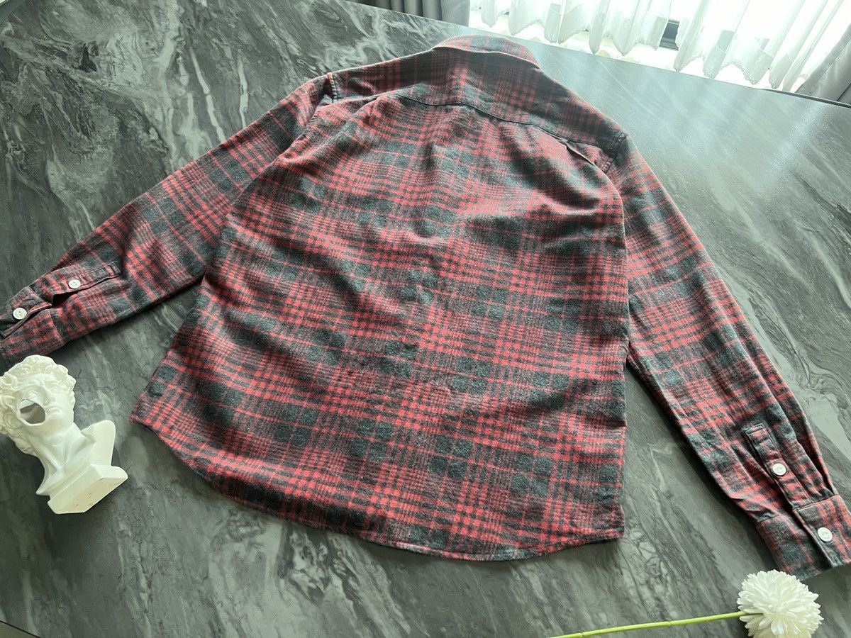 Ne-Net Ne-net : Plaid Tartan Red Black Pattern Cat Nya Size US M / EU 48-50 / 2 - 6 Thumbnail