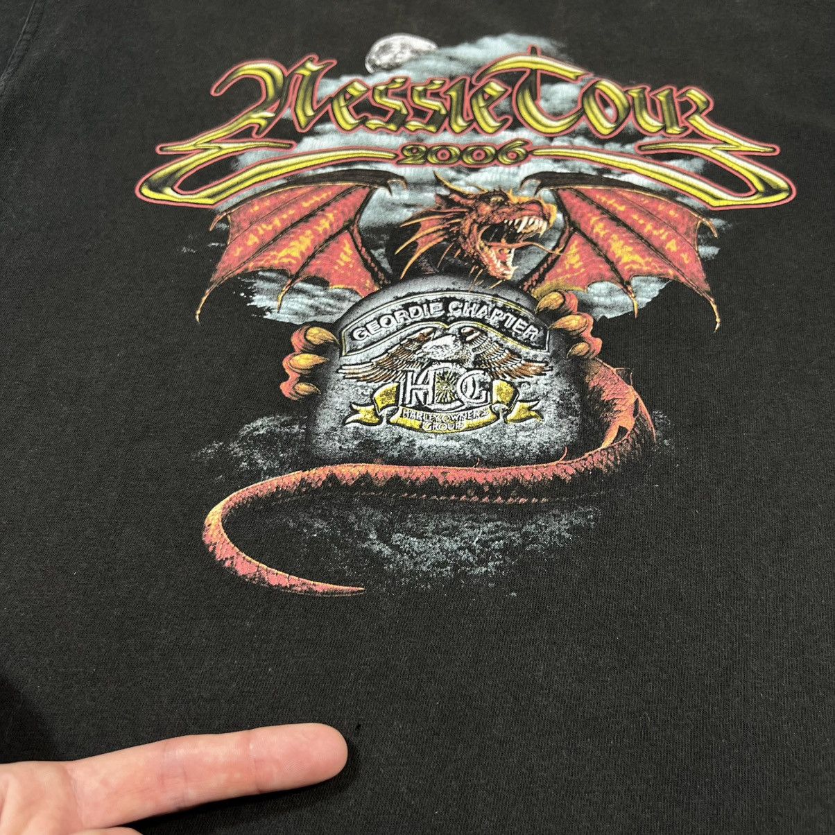 Harley Davidson Vintage 2006 Harley Owners Group Davidson Faded T-shirt Size US L / EU 52-54 / 3 - 10 Thumbnail