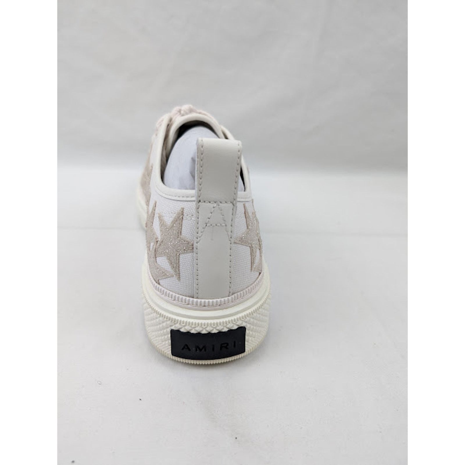 Amiri o1rshd1 Stars Court Low-Top Sneakers in Alabaster Size US 11 / EU 44 - 10 Thumbnail
