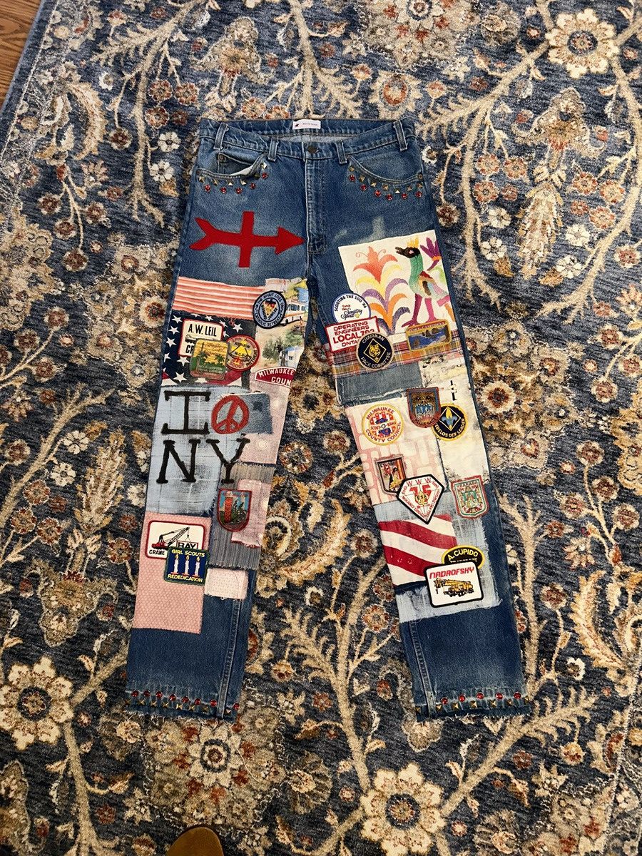 Levi's Vintage Clothing Orange Tab 1 of 1 Custom Denim Size US 34 / EU 50 - 1 Thumbnail