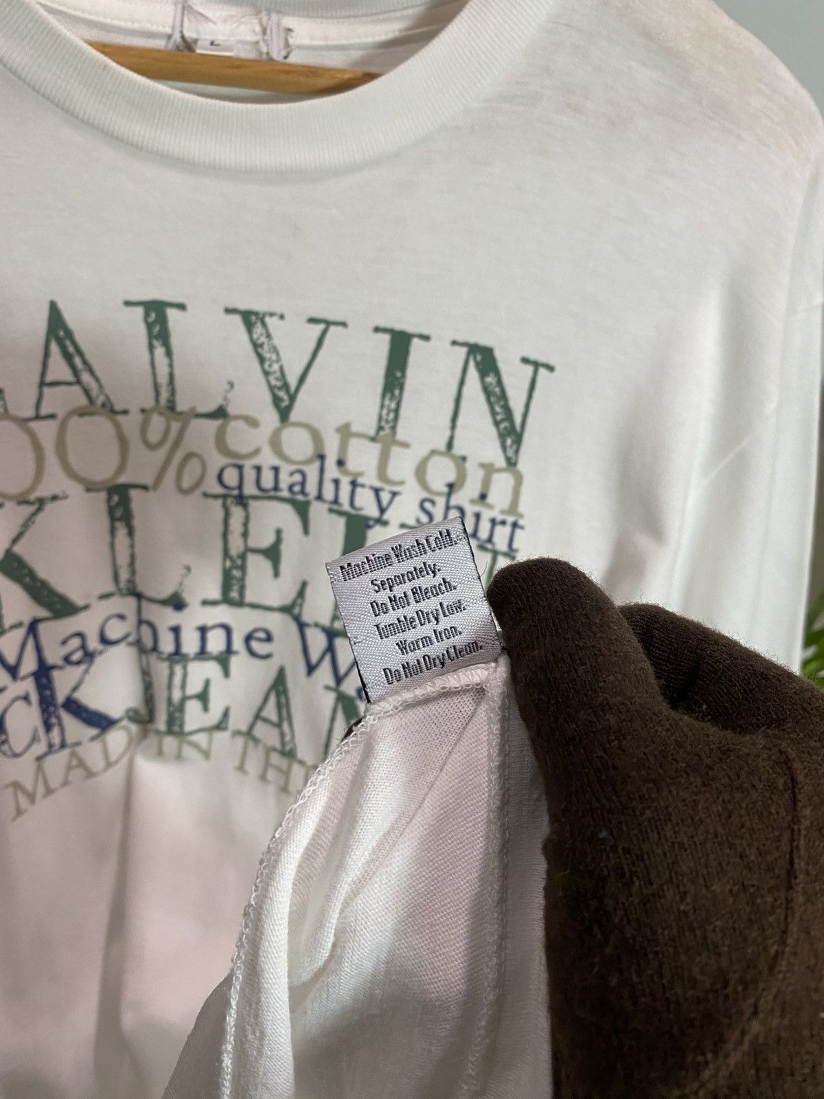 Calvin Klein Vtg Calvin Klein Size US L / EU 52-54 / 3 - 4 Thumbnail