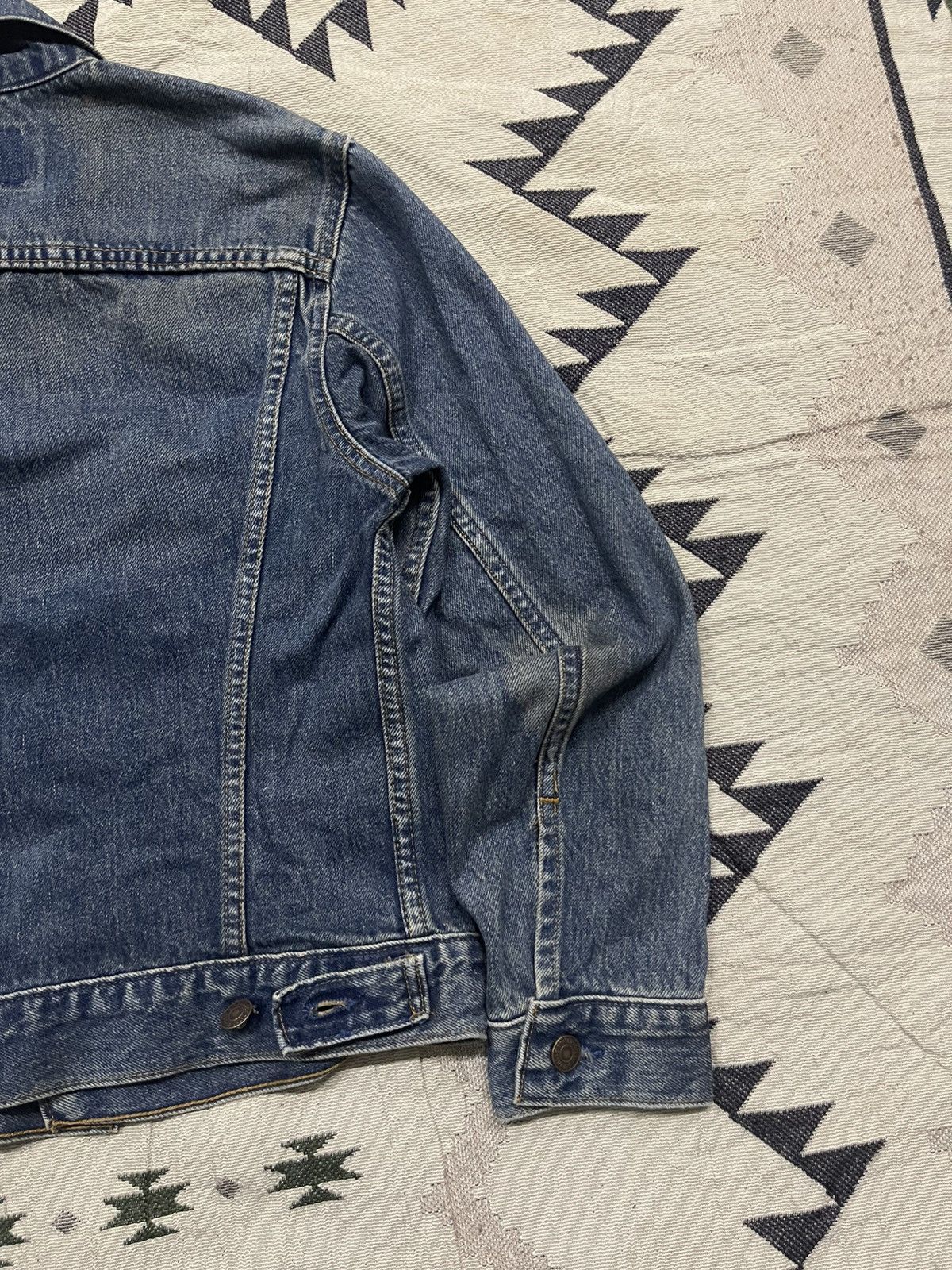 Levi's Vintage Clothing VINTAGE LEVIS DENIM JEANS TRUCKER JACKET SZ34 Size XXS / US 00 / IT 34 - 14 Thumbnail