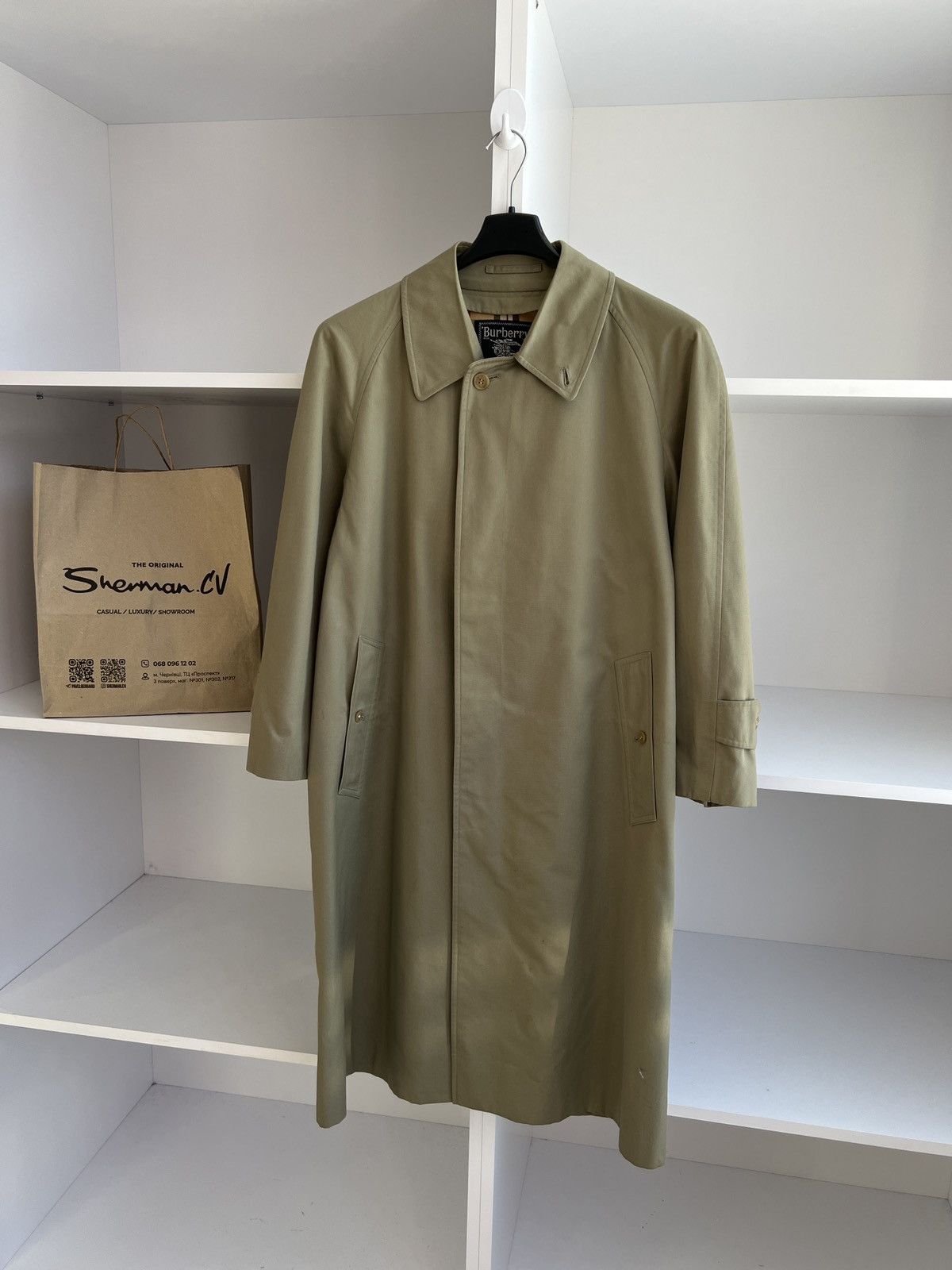 Burberry × Vintage Vintage Burberry trench coat old money style Size US L / EU 52-54 / 3 - 2 Thumbnail